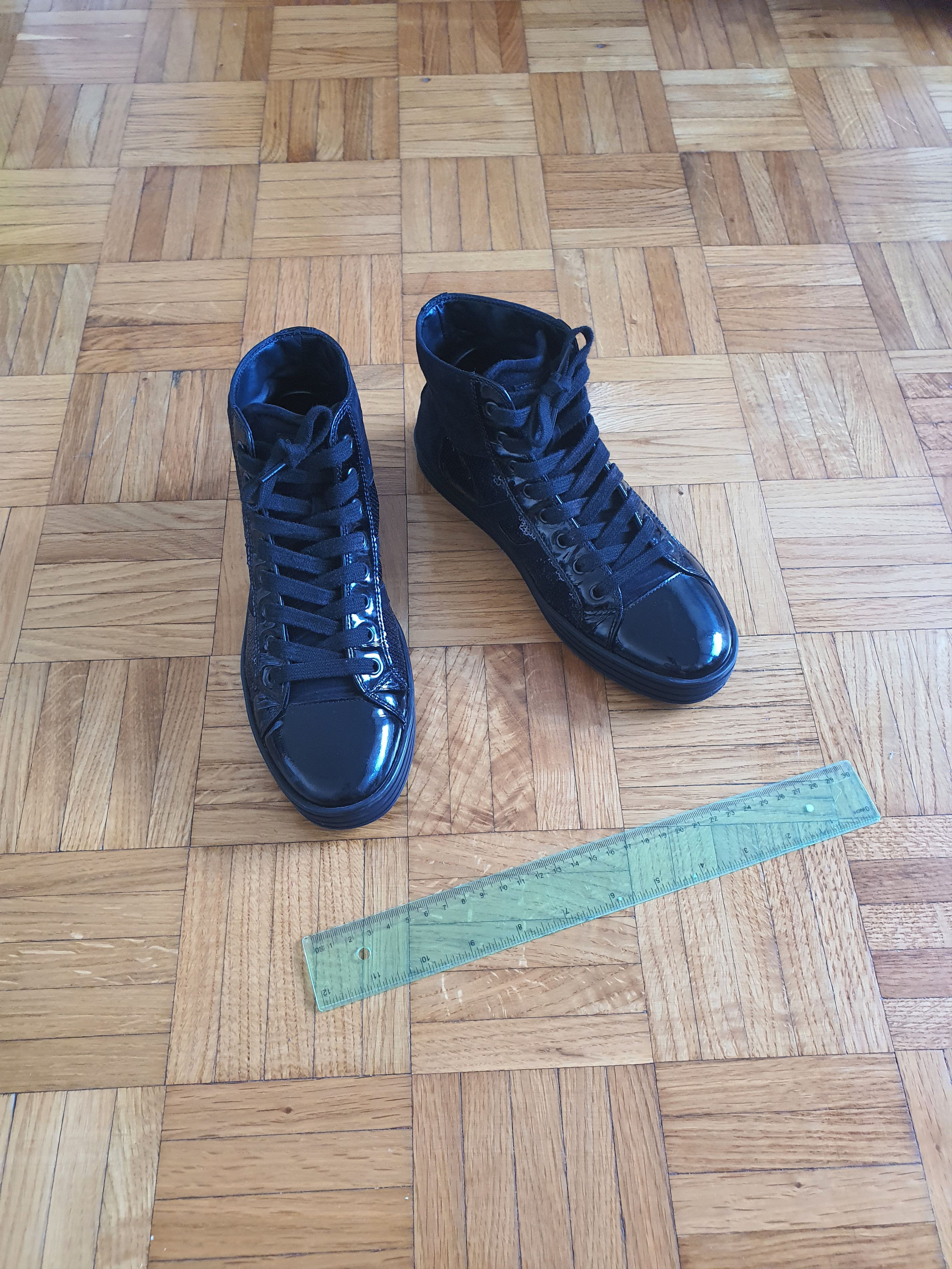 Hogan REBEL High Top Sneakers Trainers - Sz EU 38, UK 5, US 8 Size US 8 / IT 38 - 2 Thumbnail