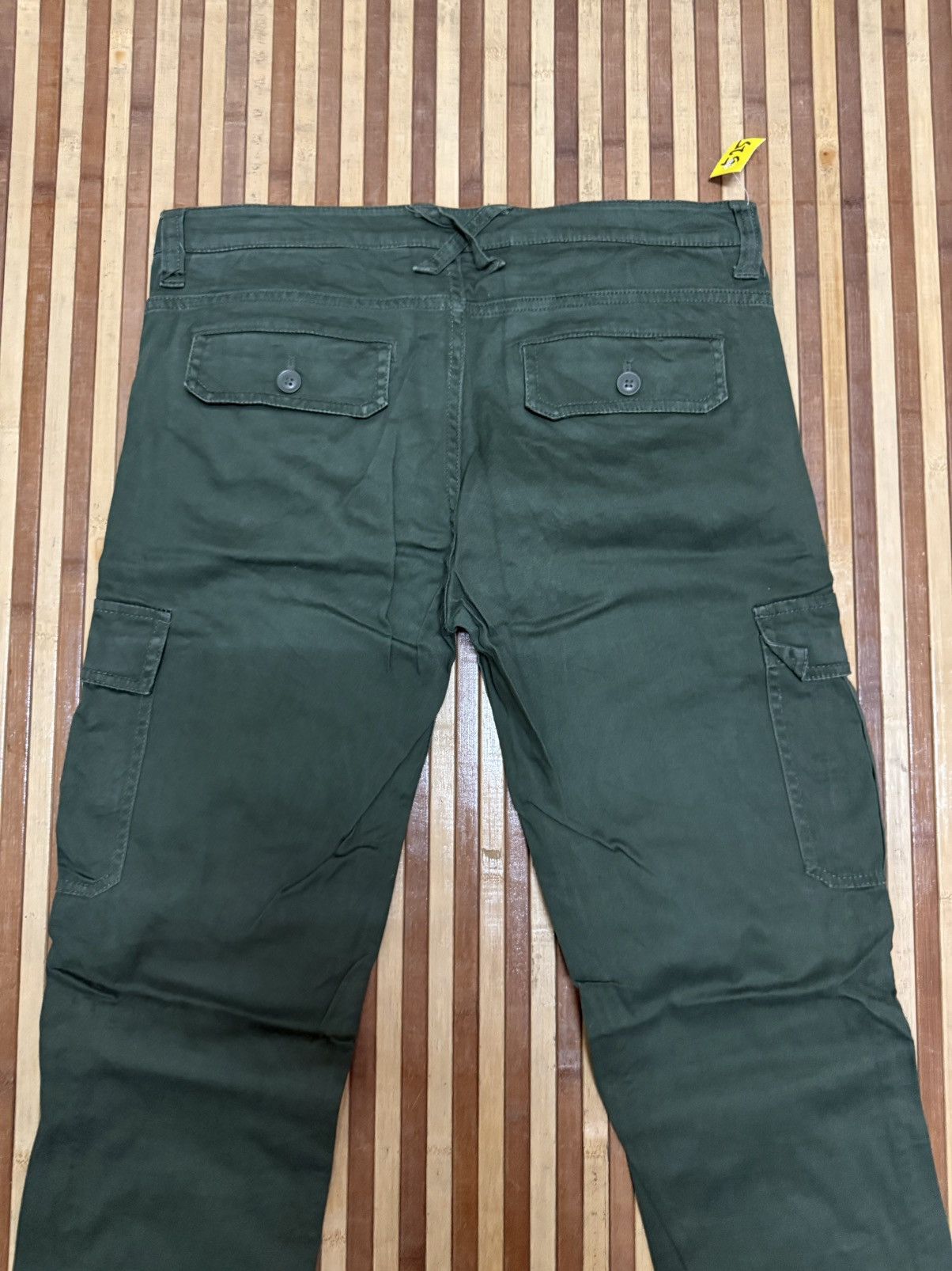 Japanese Brand LEPSIM Unisex Cargo Pants Streetwear Multipocket W31X30.5 Size US 31 - 7 Thumbnail