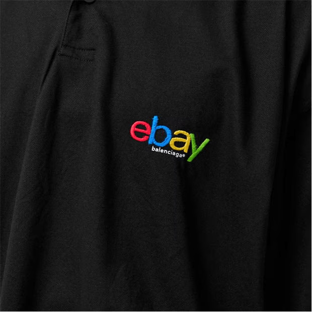 Balenciaga X Ebay Polo Shirt Size US S / EU 44-46 / 1 - 5 Thumbnail