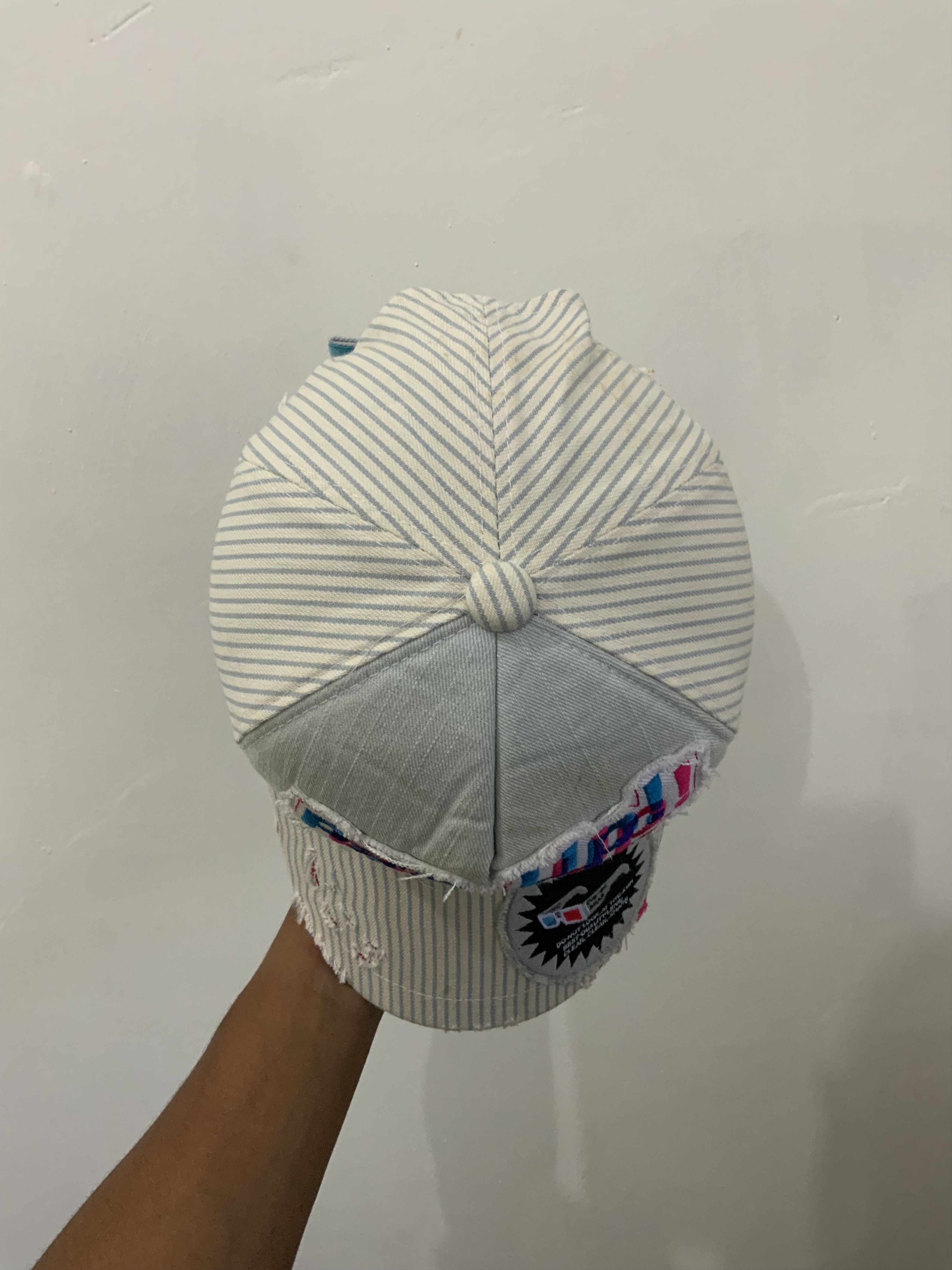 If Six Was Nine Pop Up Smap Distressed Style Hickory Hat Size ONE SIZE - 8 Thumbnail