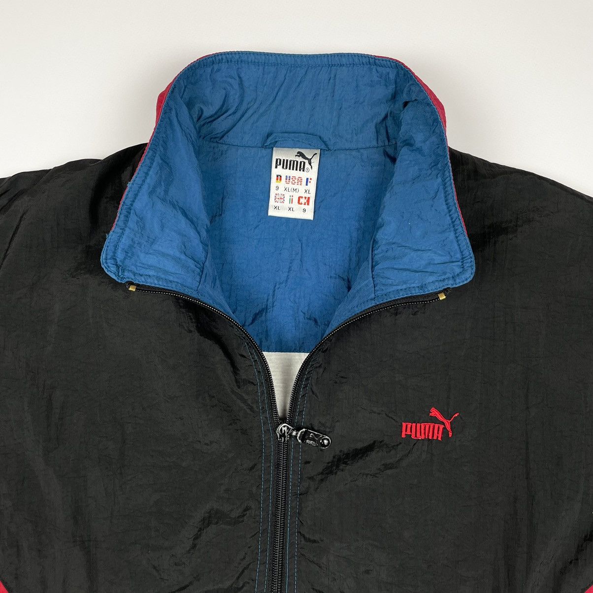 Puma Vintage Puma Windbreaker Jacket Size US XL / EU 56 / 4 - 6 Thumbnail