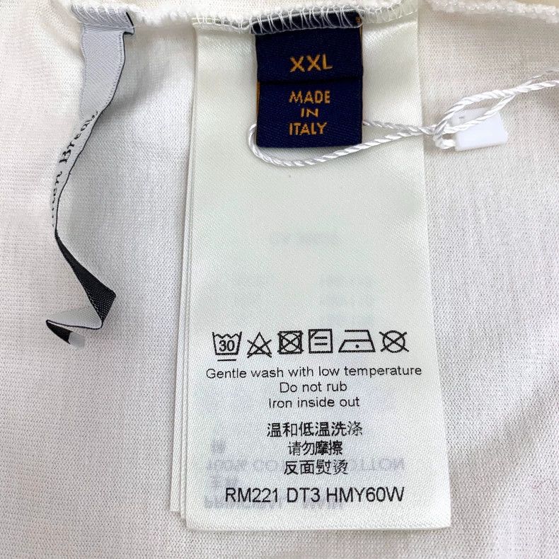 Louis Vuitton Louis Vuitton White monogrammed graffiti-printed cotton cr Size US XXL / EU 58 / 5 - 7 Thumbnail