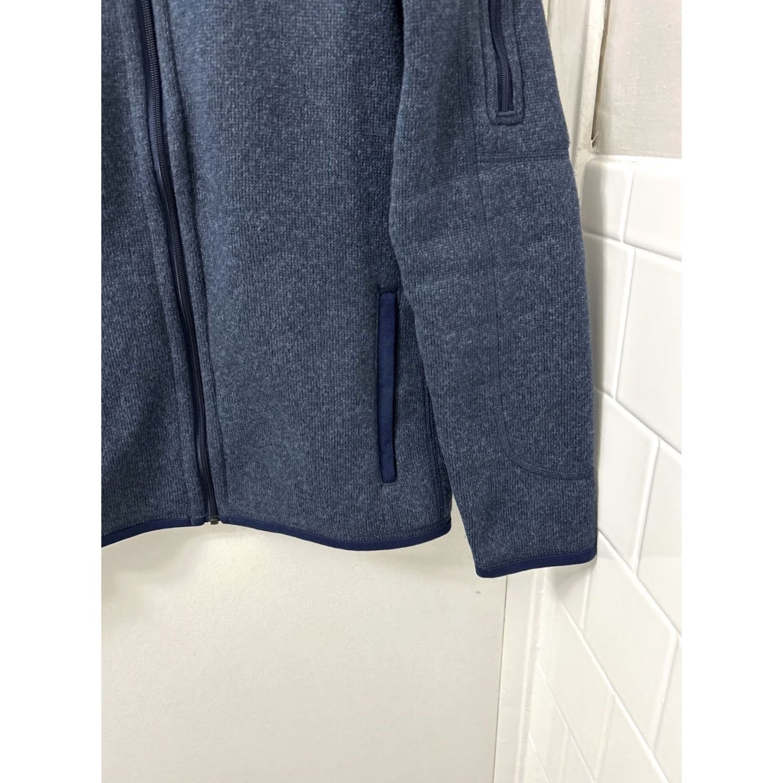 Patagonia Patagonia Better Sweater Jacket Womens XS Blue Fleece Full Zip Patagonia 25542 FA17 Woman Regular Long Sleeve Solid Blue Size XS / US 0-2 / IT 36-38 - 6 Thumbnail