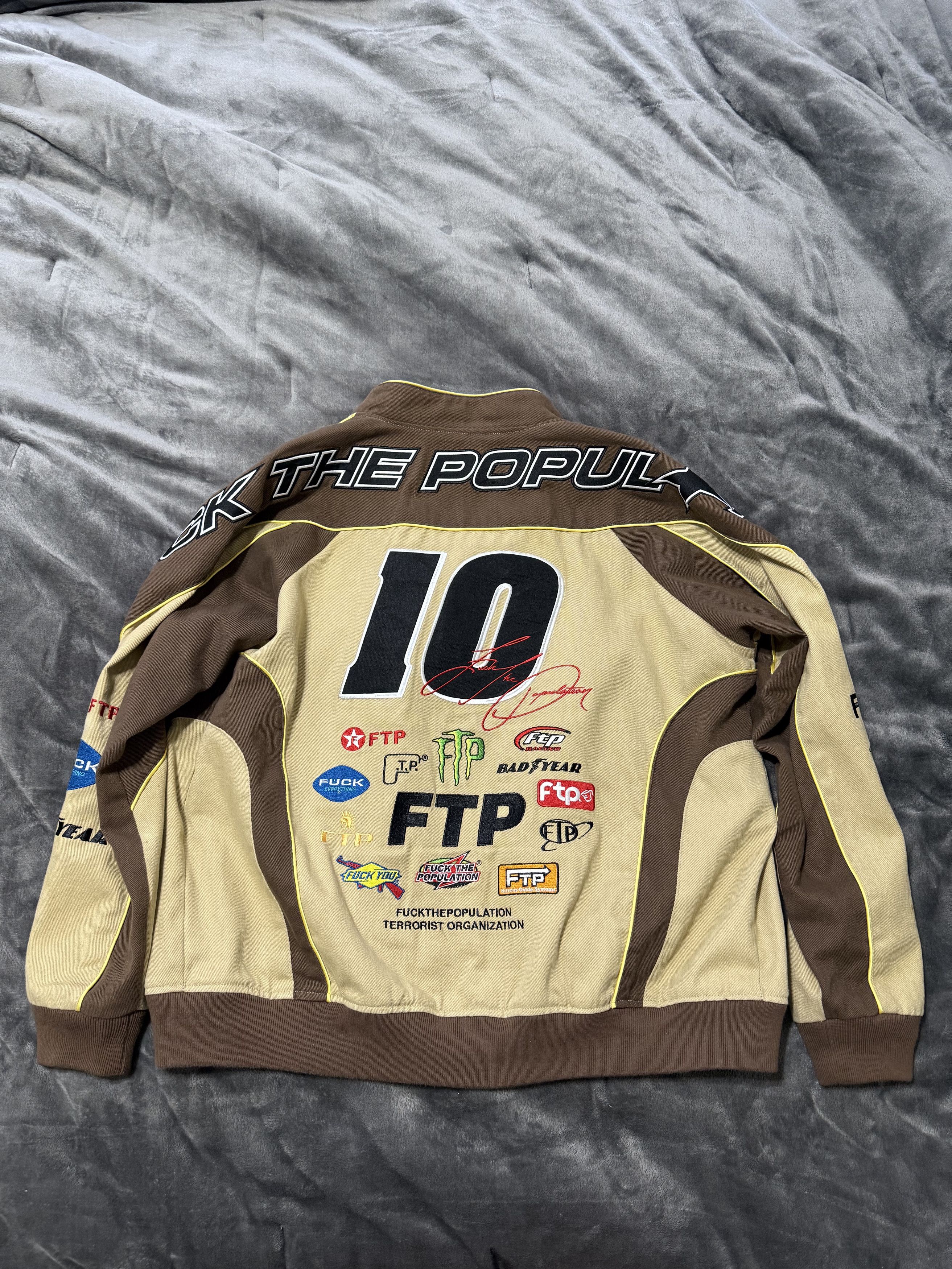 Fuck The Population FTP Pitcrew Jacket Size US L / EU 52-54 / 3 - 5 Thumbnail