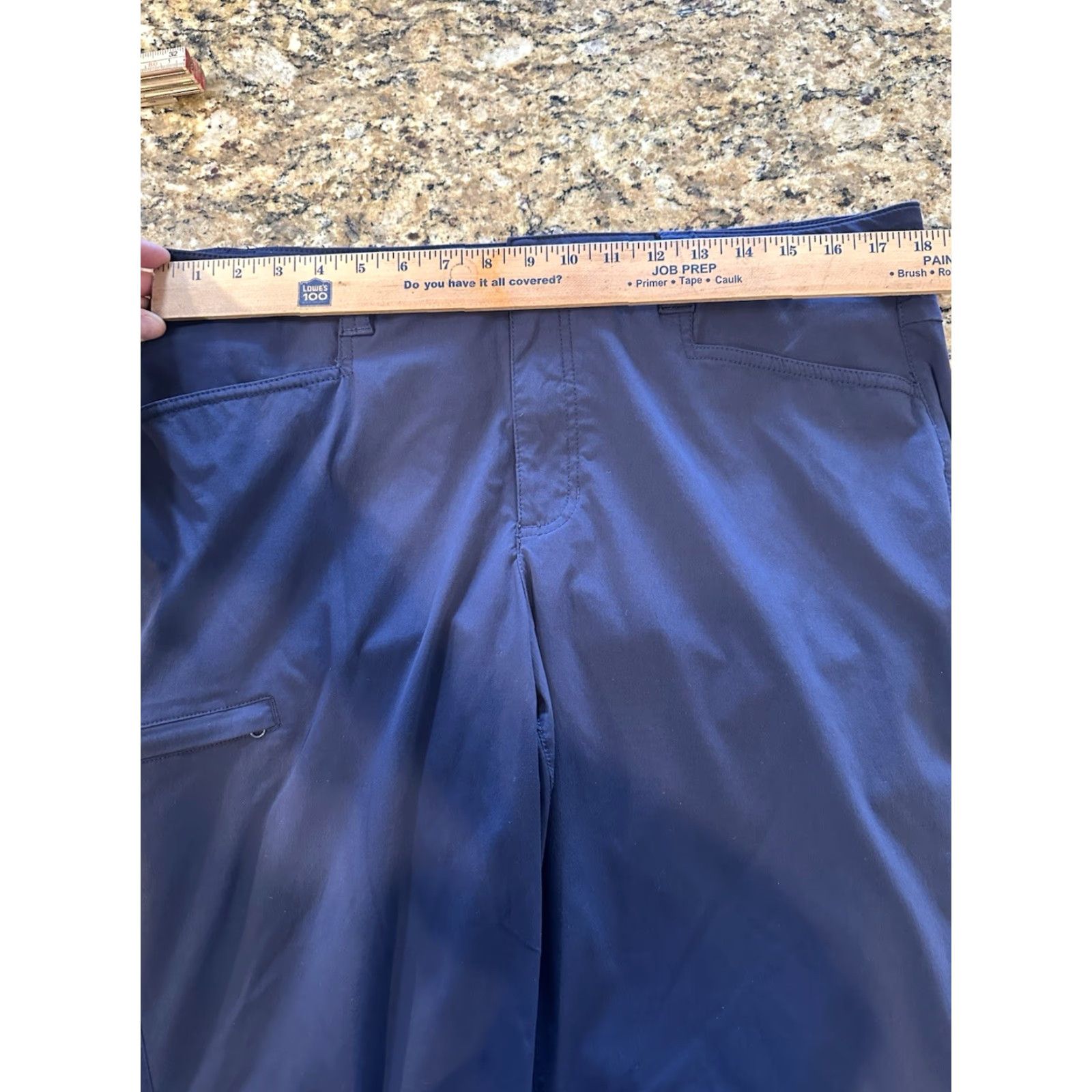 Eddie Bauer Eddie Bauer Pants Womens Tall 16 Navy Blue Outdoor Active Capri Zip Button Adjustable Capris 16T Tall Size 38" / US 16 / IT 52 - 6 Thumbnail