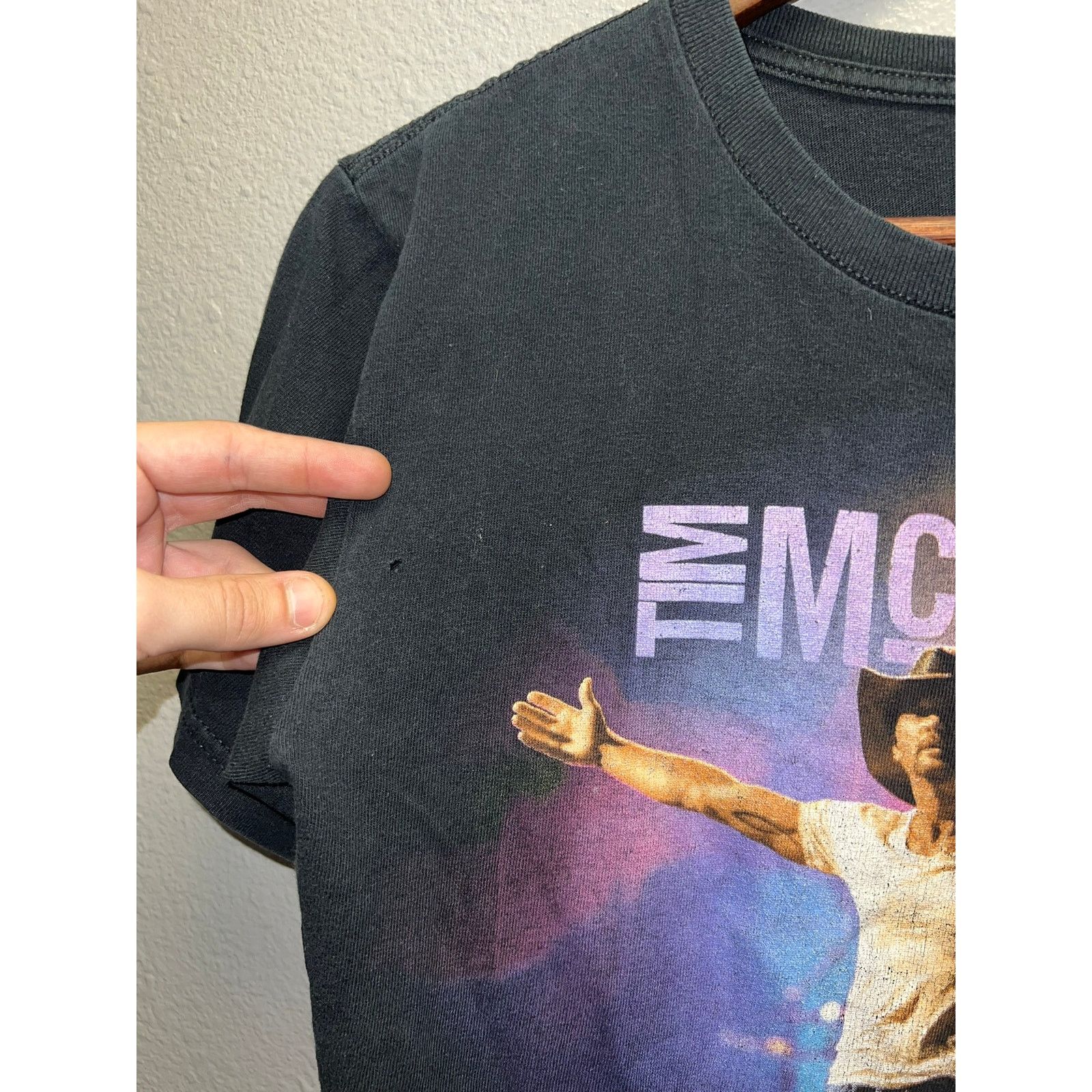 Anvil Tim Mcgraw Emotional Traffic Shirt Tour Concert Country Tee Size US S / EU 44-46 / 1 - 5 Thumbnail