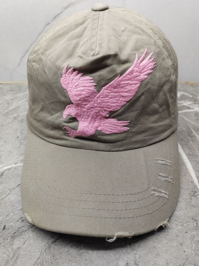 Japanese Brand Vintage Eagle Distressed Style Cap Hat Size ONE SIZE - 2 Thumbnail
