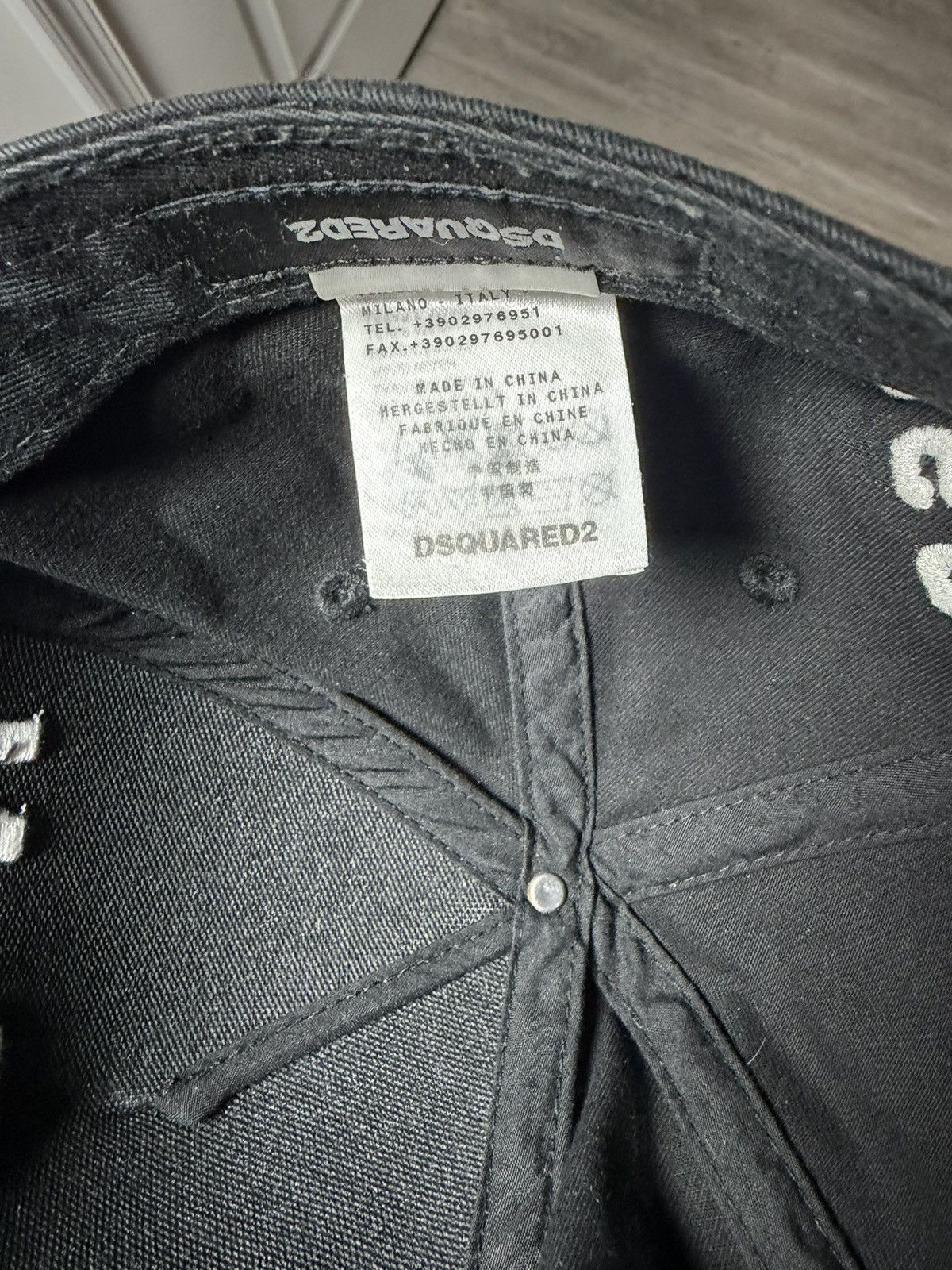 Dsquared2 DSquared2 Icon Hat — Great Condition Size 32 - 4 Thumbnail