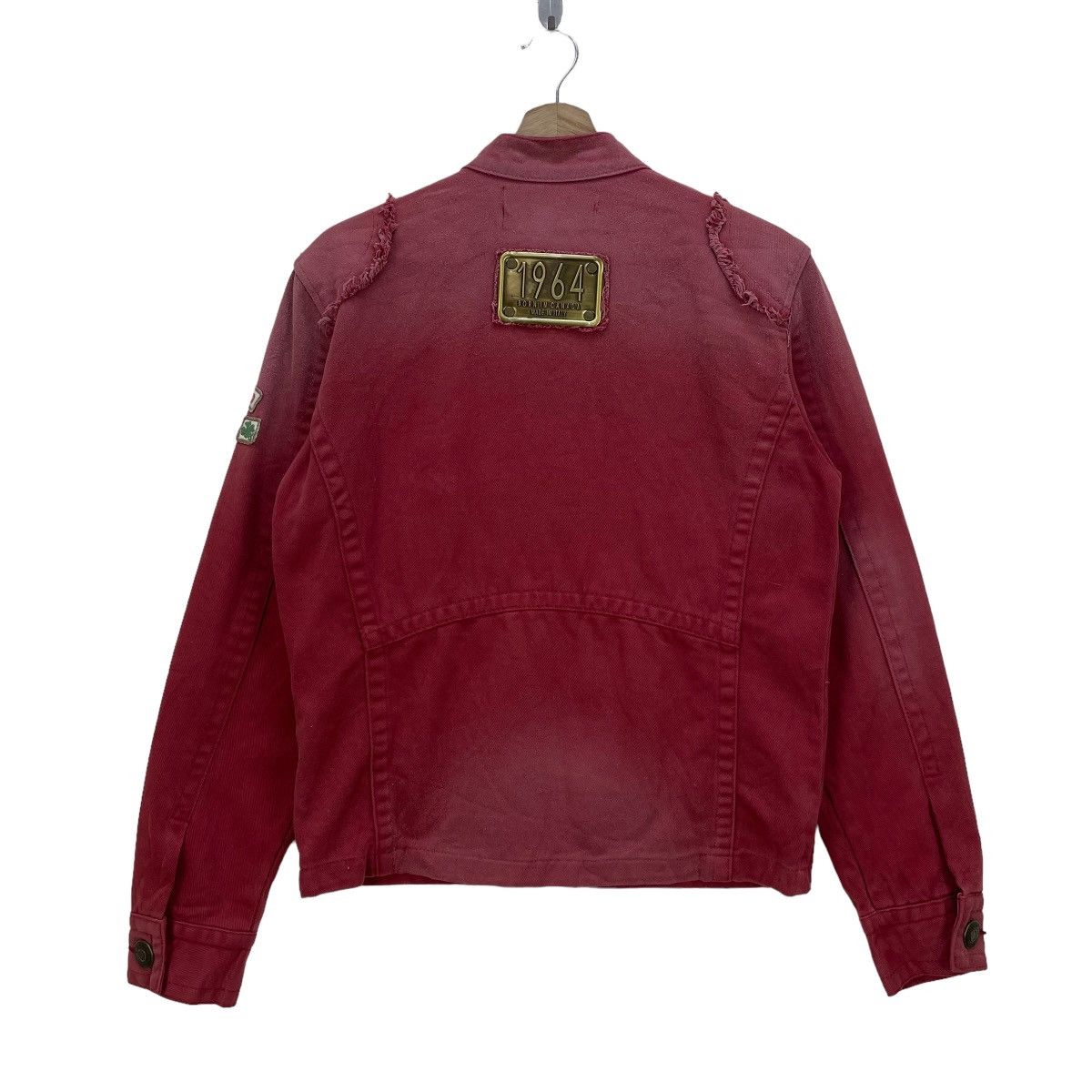 Dsquared2 🔥Dsquared2 Style Faded Denim Jacket Size US M / EU 48-50 / 2 - 2 Thumbnail