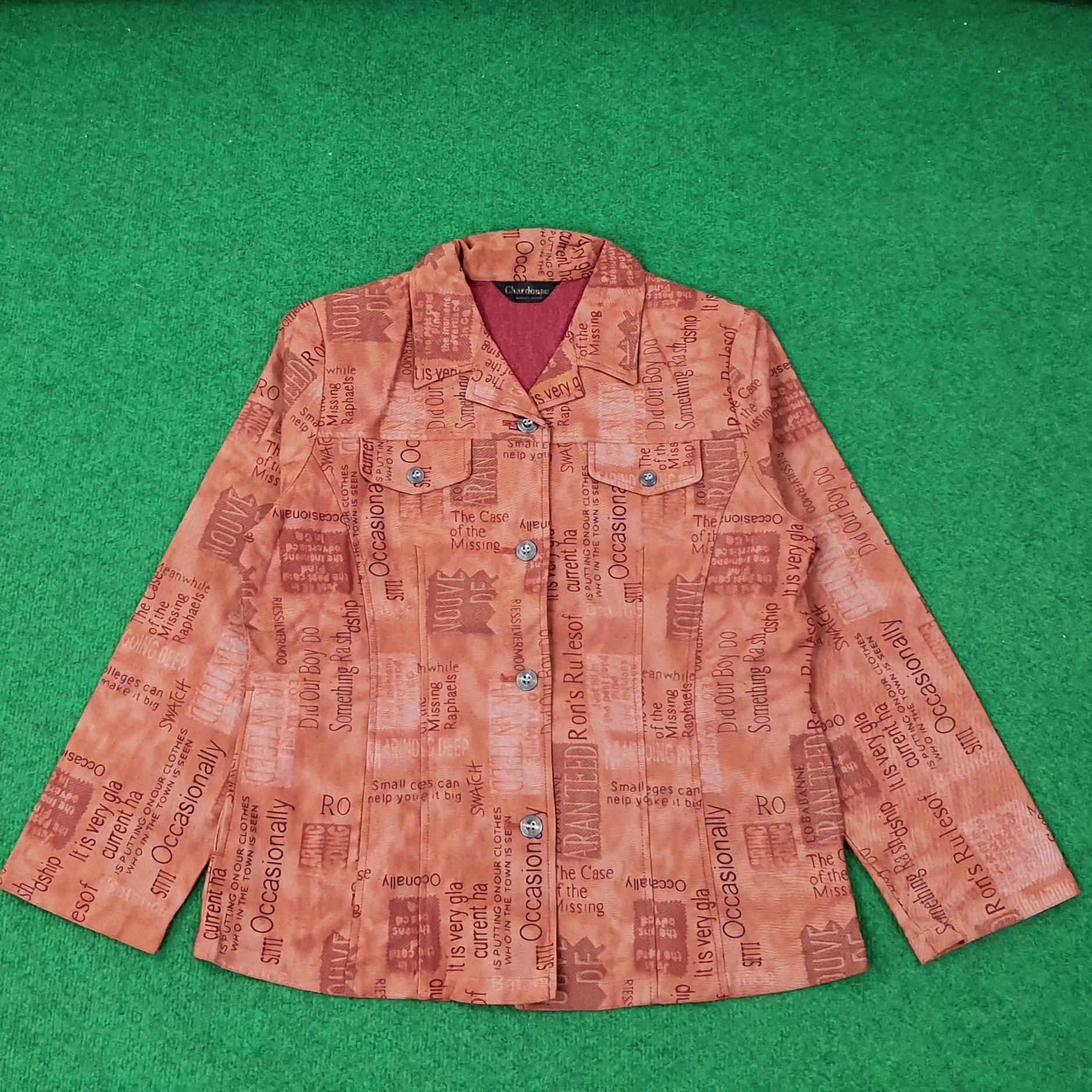 Vintage Chardonne Button Up Jacket C264N13