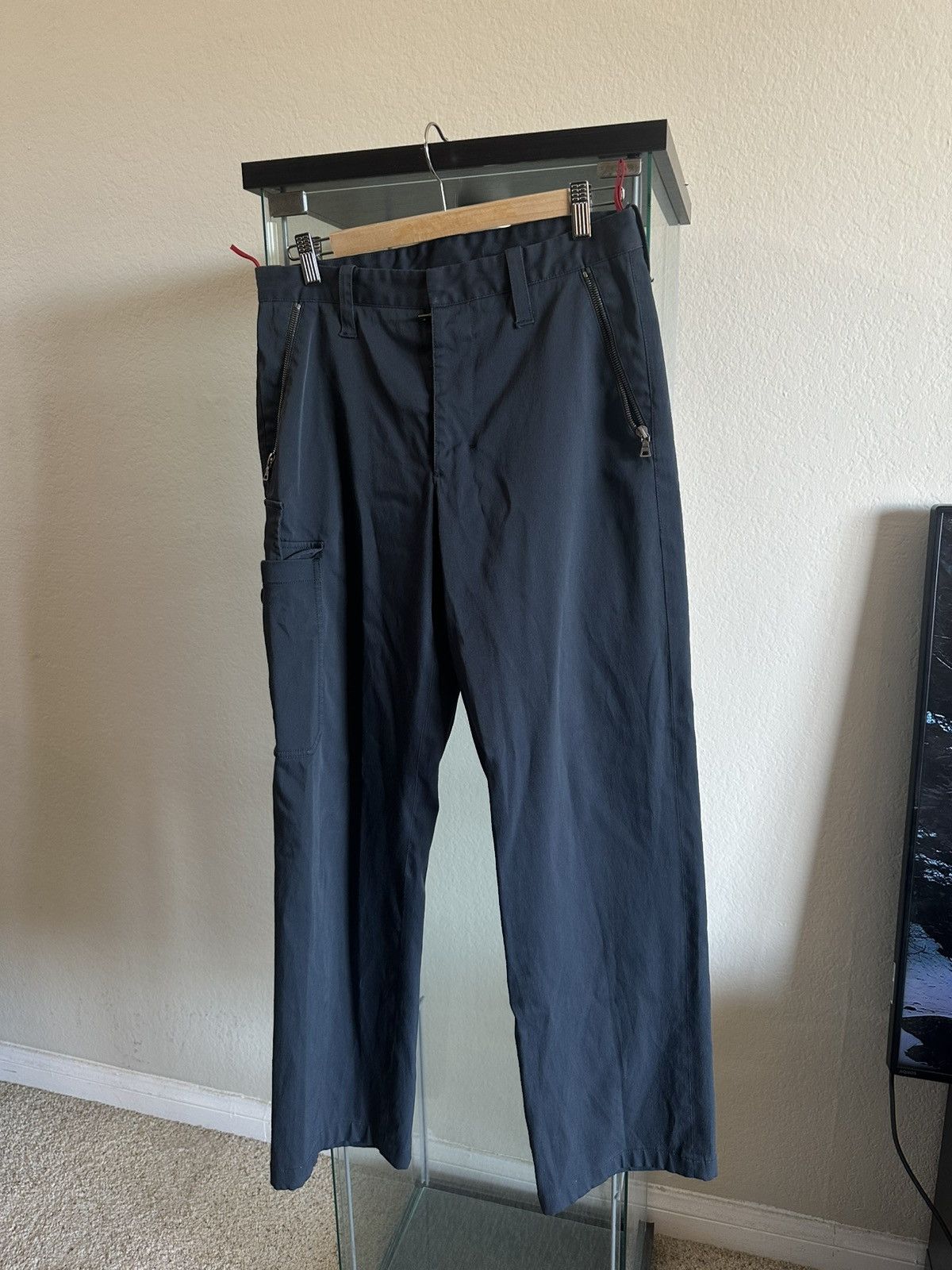 Prada Dark Gray Prada Pants Size US 32 / EU 48 - 1 Thumbnail