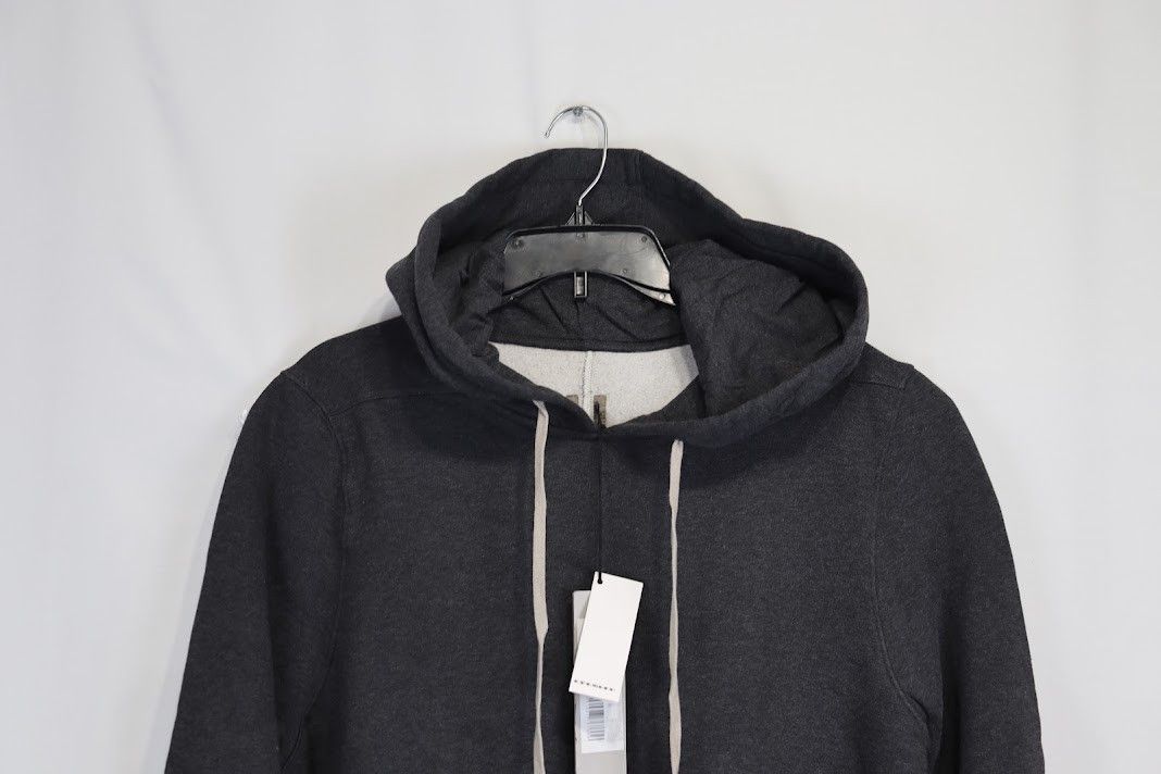 Rick Owens Drkshdw o1rshd1 Pullover Hoodie in Black Size US XL / EU 56 / 4 - 3 Thumbnail