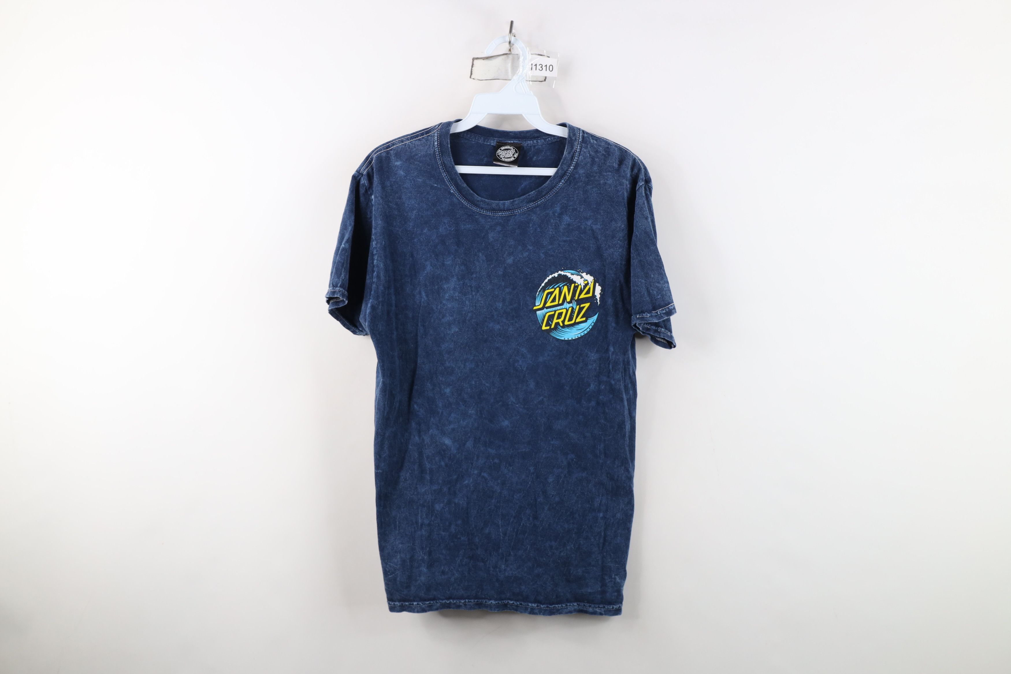 Santa Cruz Skateboards Vintage Y2K Santa Cruz Skateboards Acid Wash Surfing T-Shirt Size US S / EU 44-46 / 1 - 1 Thumbnail