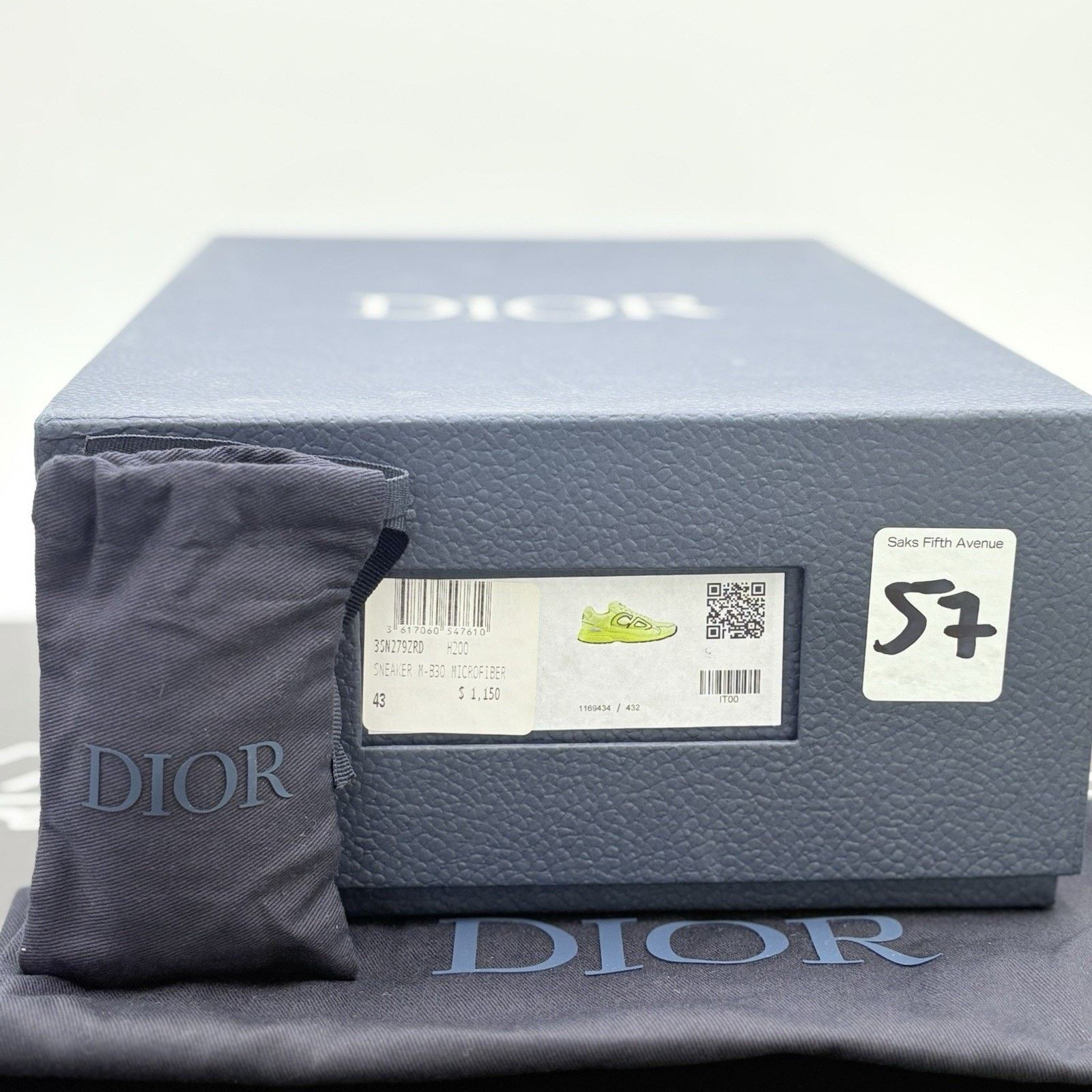 Dior Dior B30 Reflective CD30 ' Yellow ' | BRAND NEW! Size US 10 / EU 43 - 15 Thumbnail