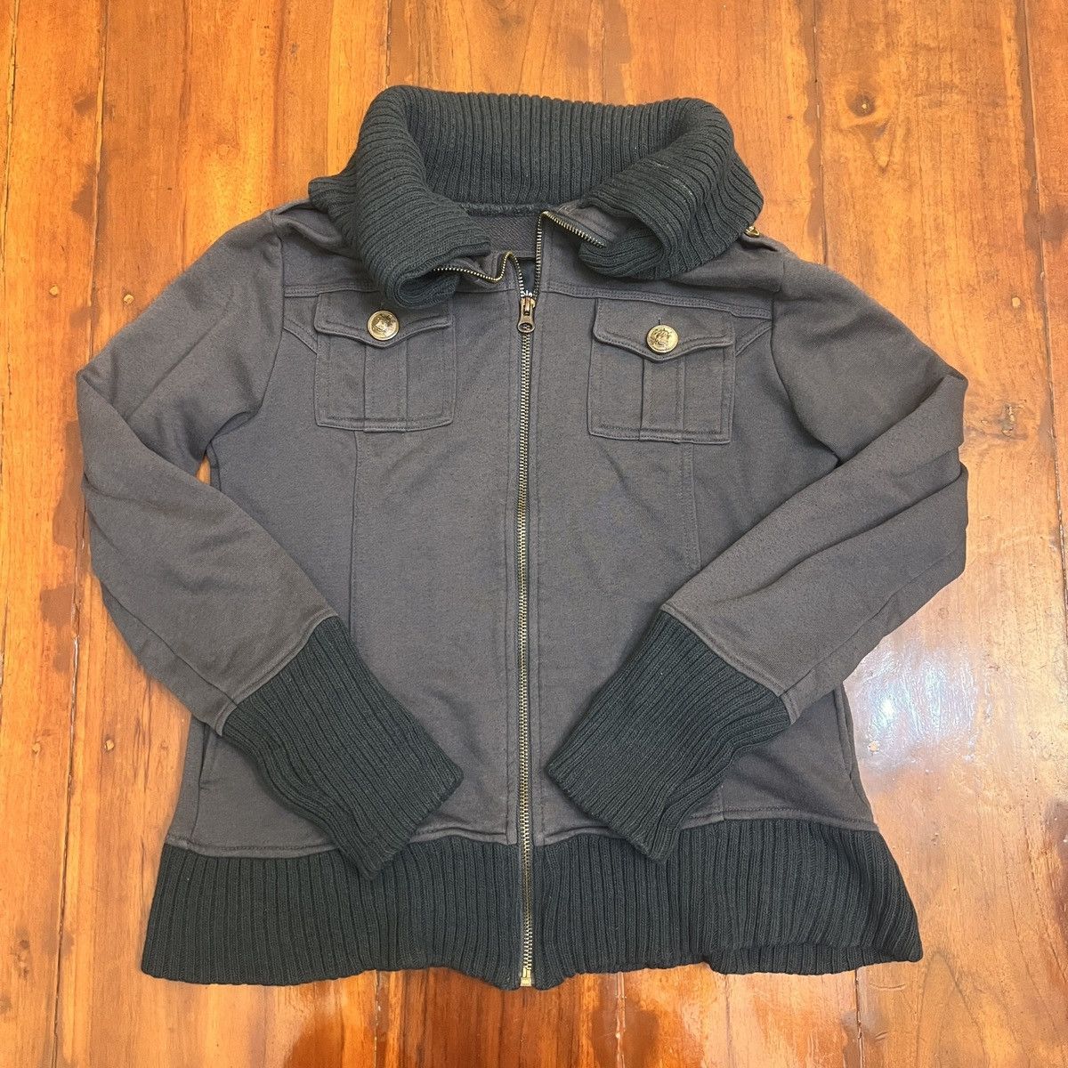 Japanese Brand Double Focus Japanese Brand Ladies Jacket Size L / US 10 / IT 46 - 1 Thumbnail