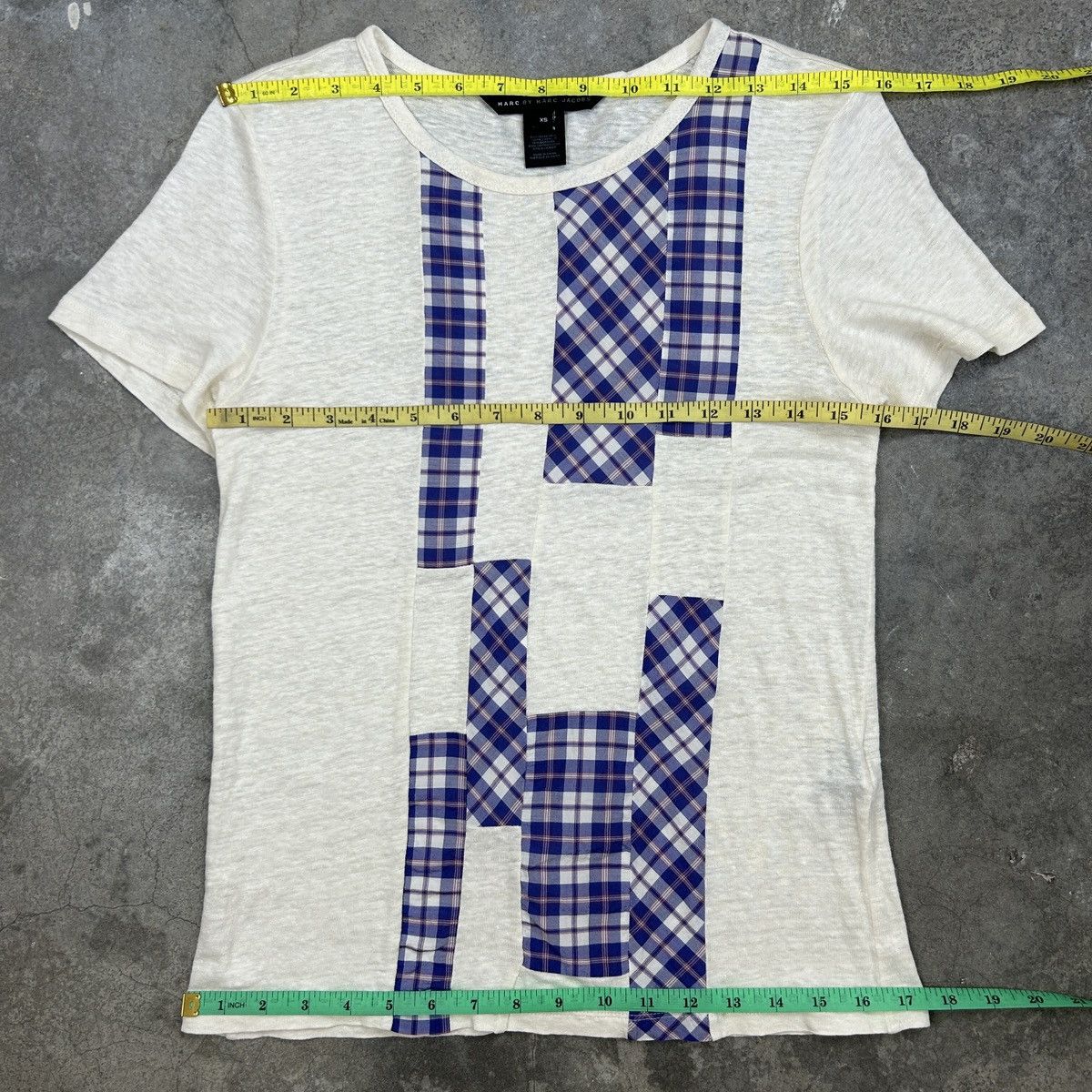 Marc Jacobs × Marc by Marc Jacobs Marc by Marc Jacobs - Patched Top Size XS / US 0-2 / IT 36-38 - 11 Thumbnail