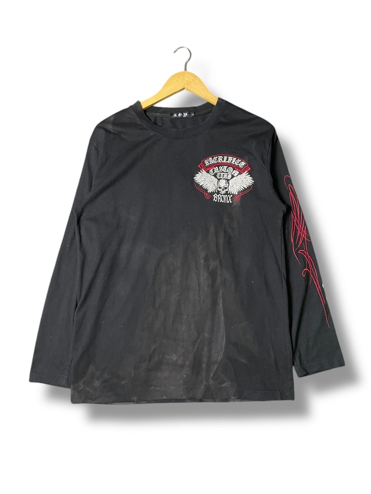 Japanese Brand A.O.D Japanese Brand Punk Long Sleeve Shirt (65) Size US L / EU 52-54 / 3 - 1 Thumbnail
