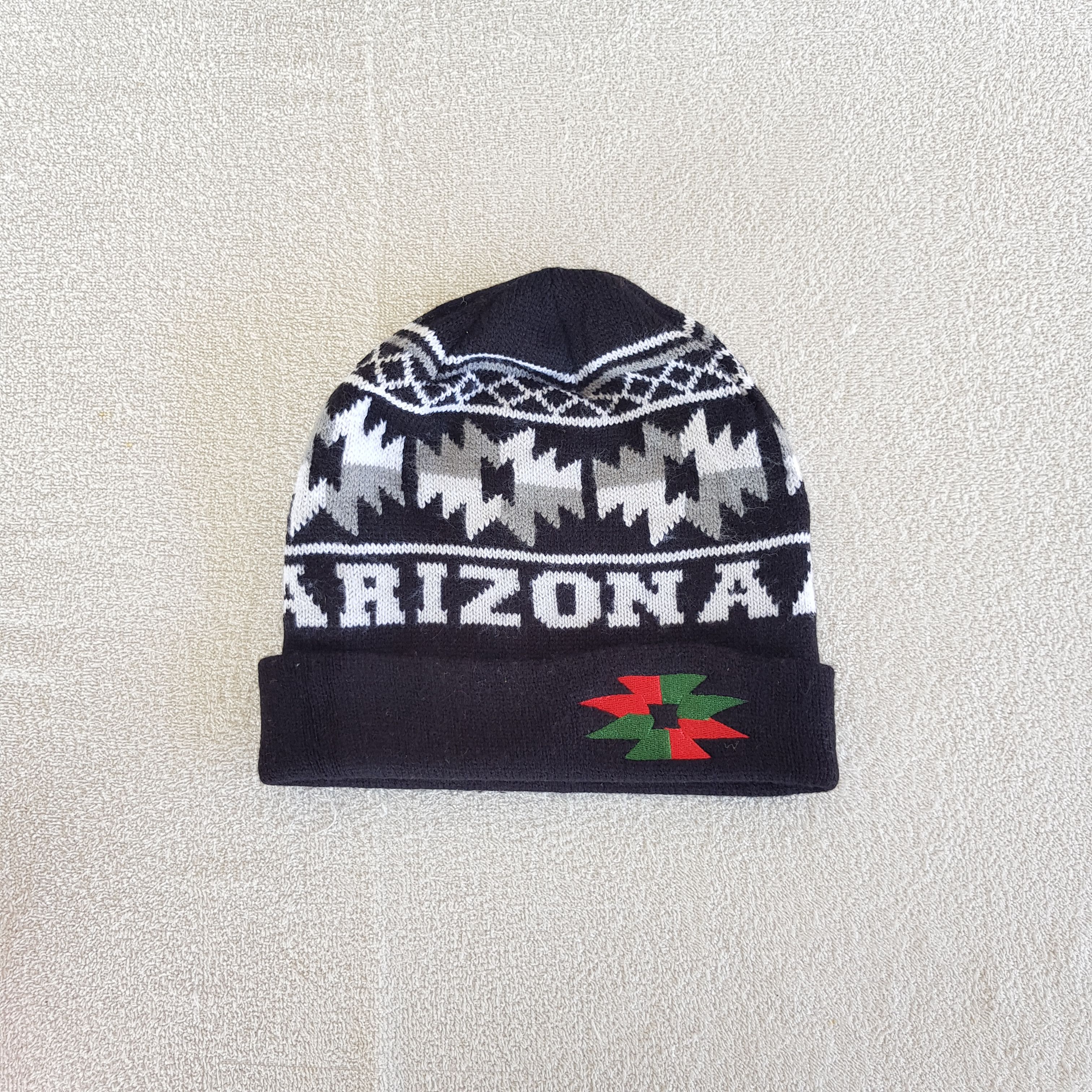 Japanese Brand Vintage Arizona Aztec Psychedelic Beanie Snow Caps Ski Hats Size ONE SIZE - 5 Thumbnail