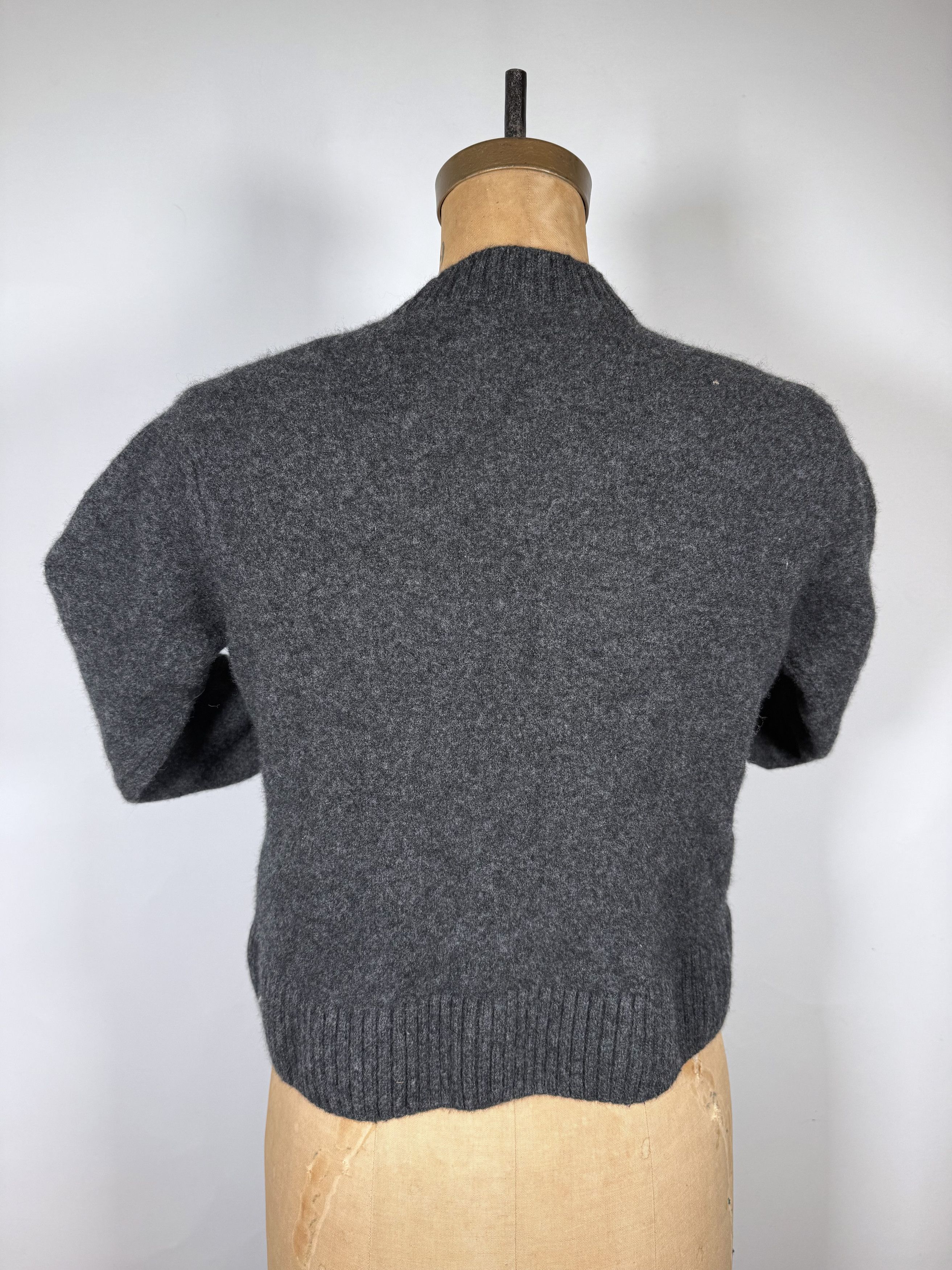 Maison Kitsune Maison Kitsuné Baby Fox Patch Cosy Cardigan Size M / US 6-8 / IT 42-44 - 2 Thumbnail