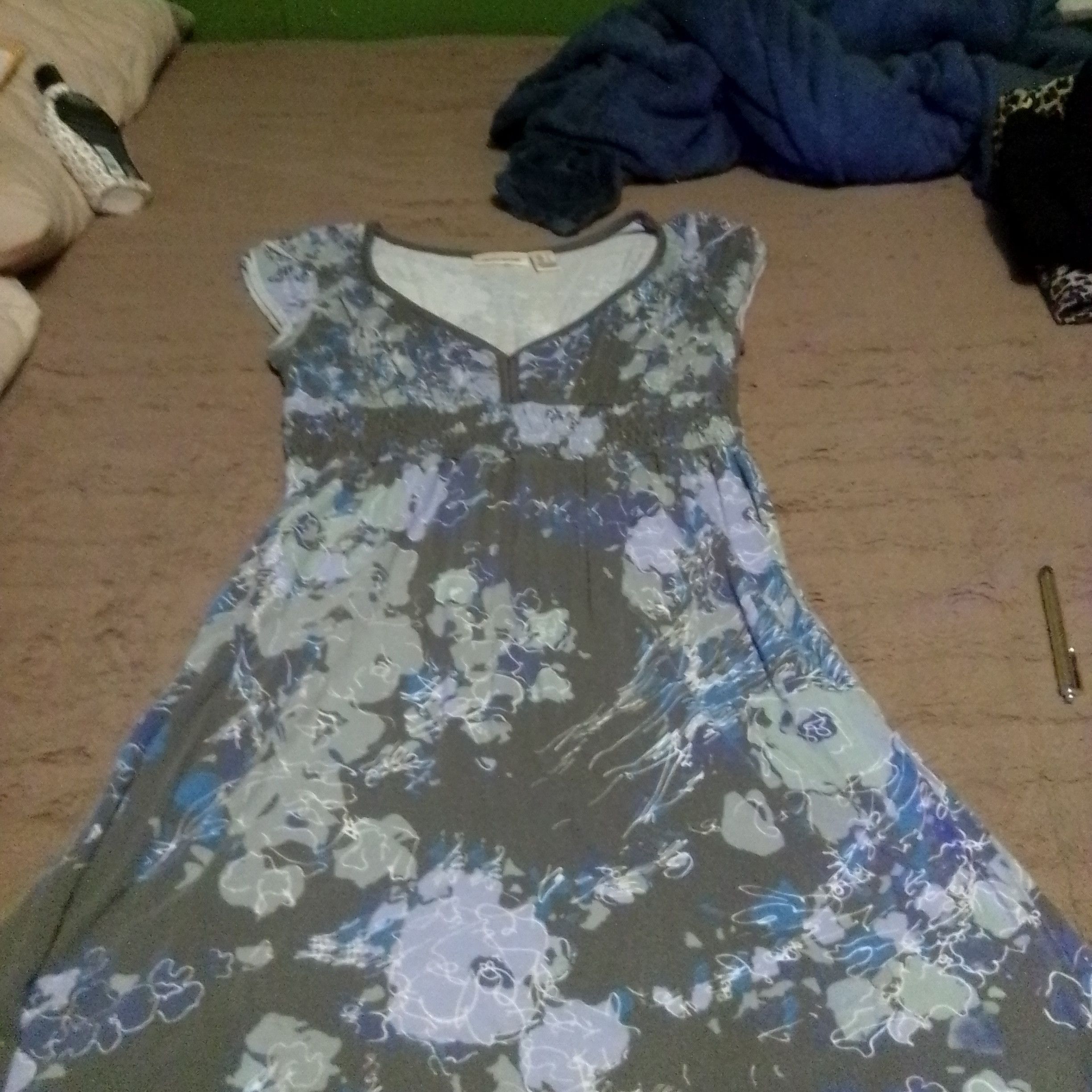 DKNY DKNY floral summer dress Size L / US 10 / IT 46 - 2 Thumbnail