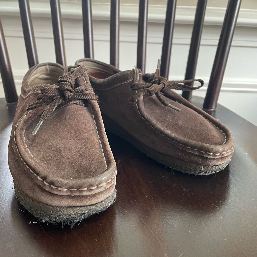Clarks Clarks Original Wallabies Brown Suede $150 Womens 7 Size US 7 / IT 37 - 1 Thumbnail