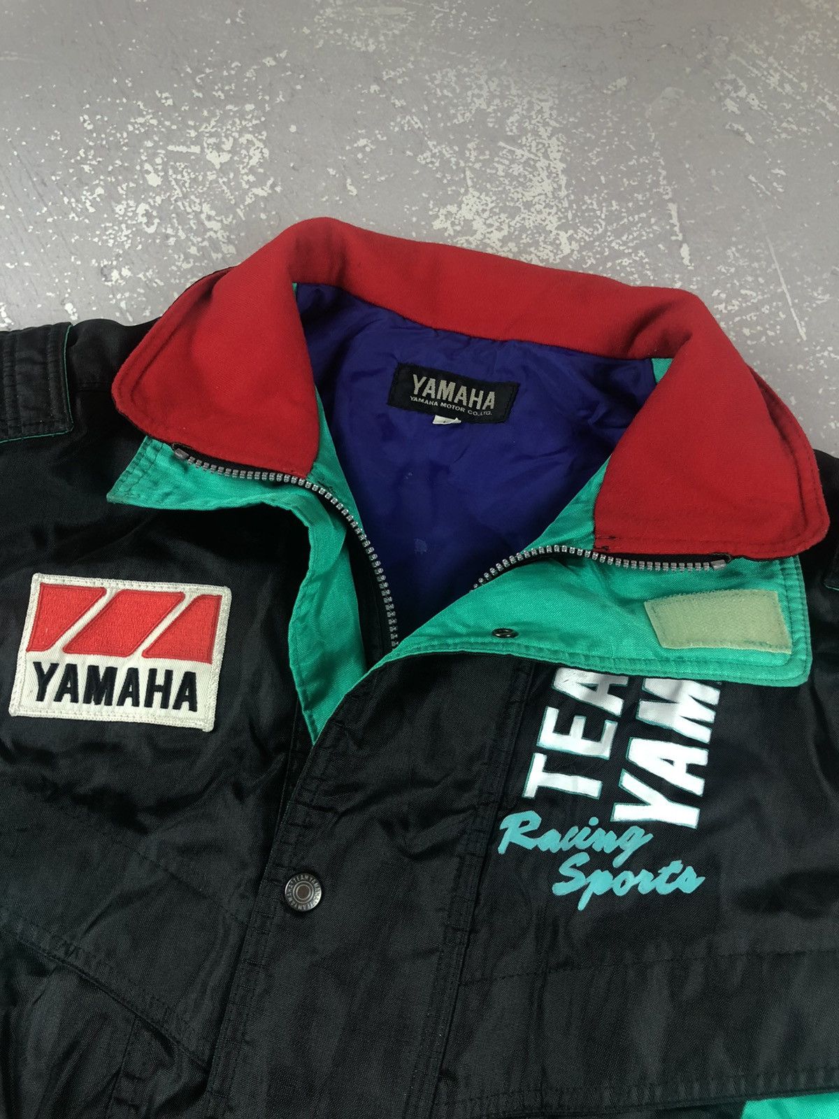 Vintage Rare! Team Yamaha Vintage Racing bomber jacket Size US L / EU 52-54 / 3 - 11 Thumbnail
