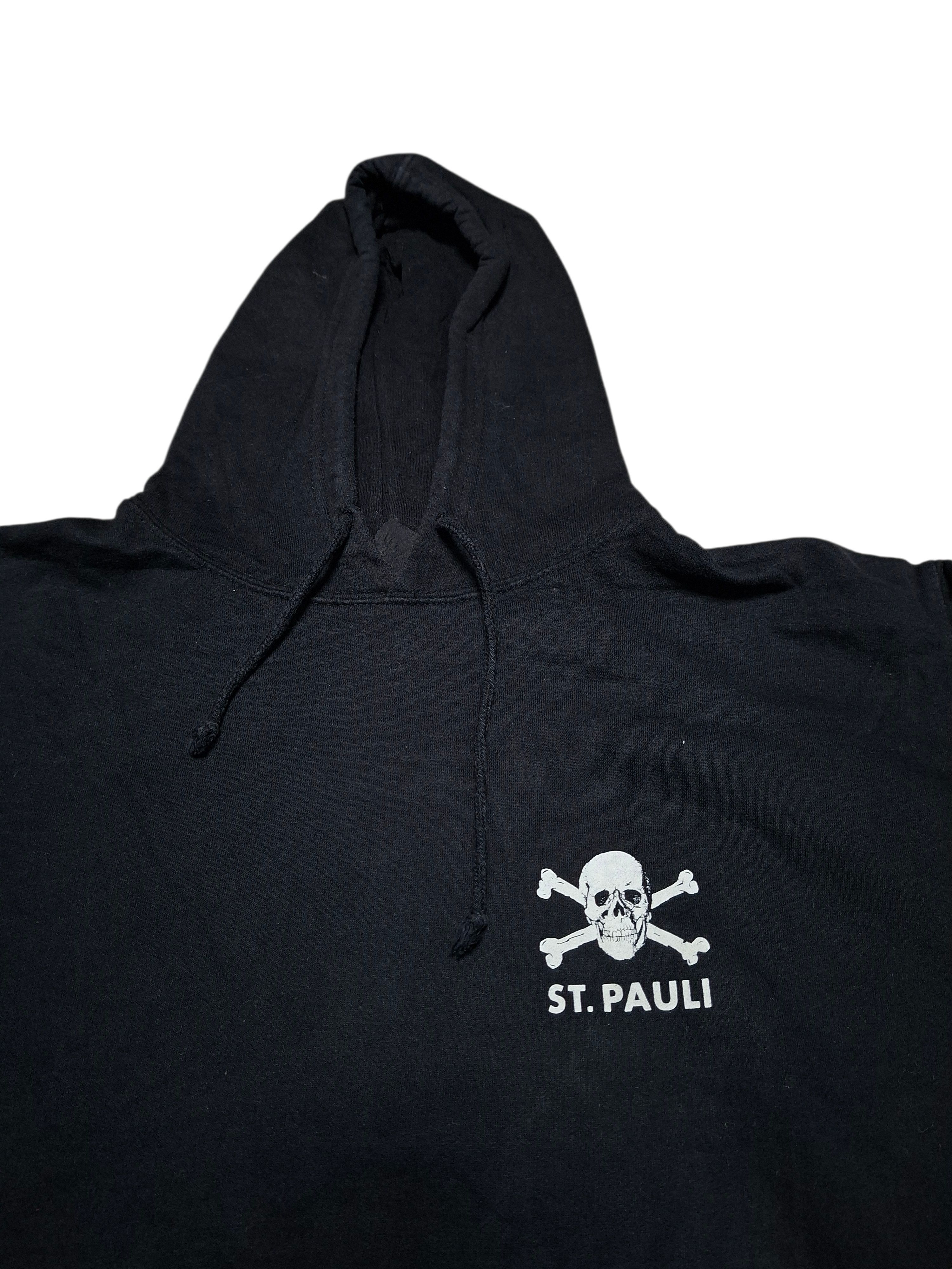 Other ST PAULI SANKT PAULI BIG LOGO SKULL HOODIE Size US XXL / EU 58 / 5 - 4 Thumbnail