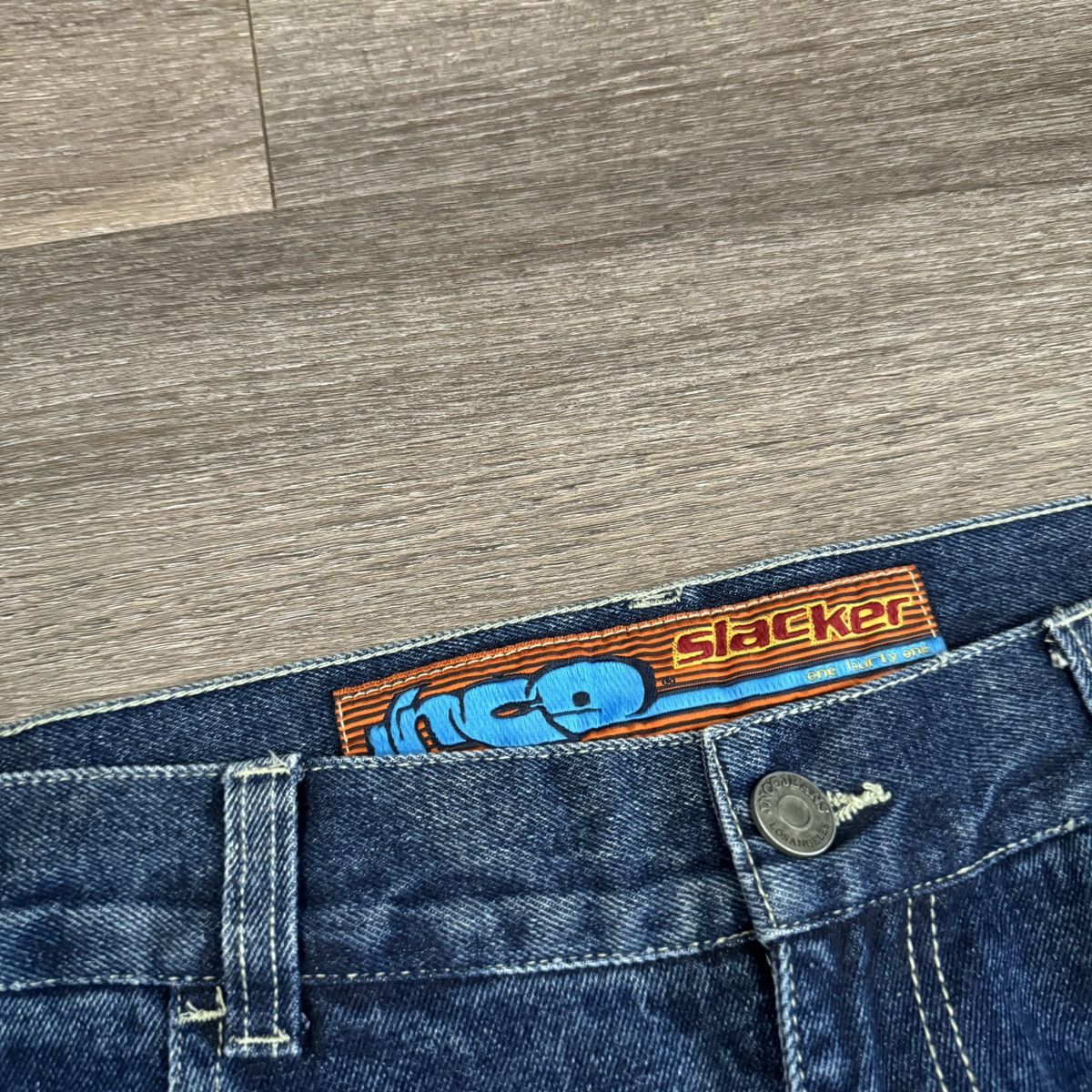 JNCO × Vintage Rare Vintage y2k JNCO Slacker baggy wide leg crazy jeans Size US 34 / EU 50 - 3 Thumbnail