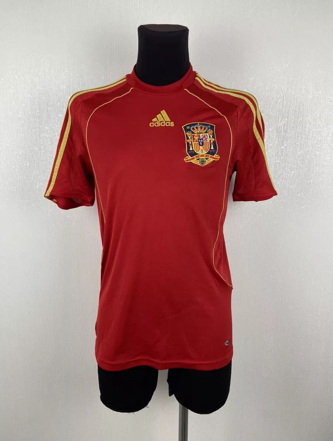 Vintage Spain Football Team 2008/10 Homa Jersey Shirt Adidas Size S Size US S / EU 44-46 / 1 - 1 Thumbnail