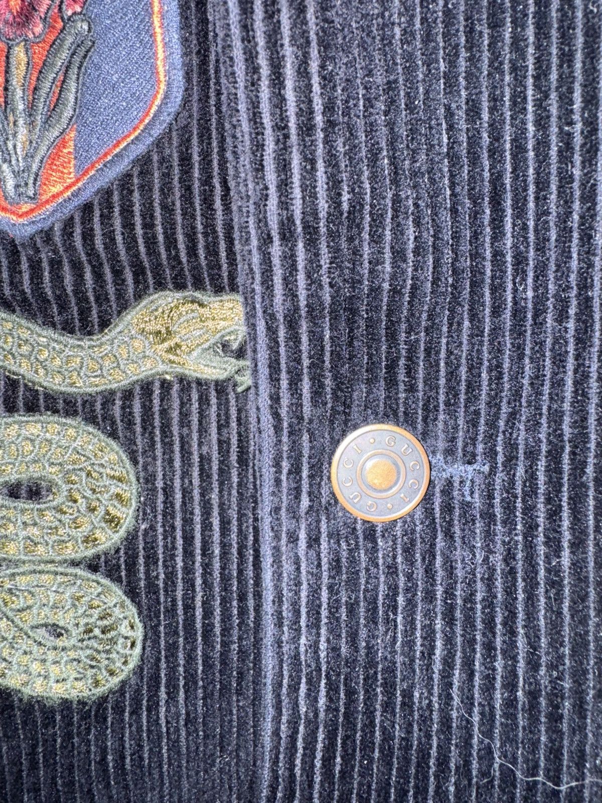 Gucci L'Aveugle Par Amour corduroy jacket Size US S / EU 44-46 / 1 - 7 Thumbnail