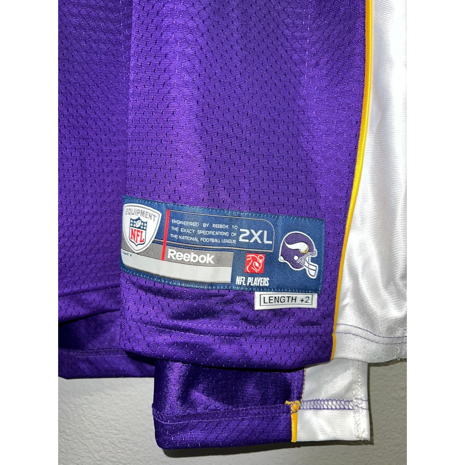 Reebok Vintage Brett Favre Jersey Minnesota Vikings Reebok Mens 2XL Size US XXL / EU 58 / 5 - 5 Thumbnail