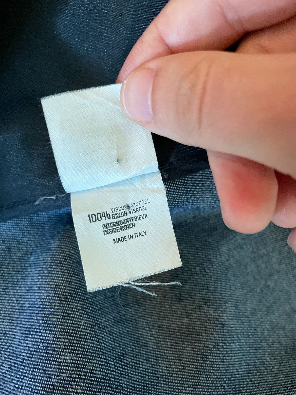 Maison Margiela Vintage Maison Margiela 1998-99 Rare Denim Button Coat Size US S / EU 44-46 / 1 - 6 Thumbnail