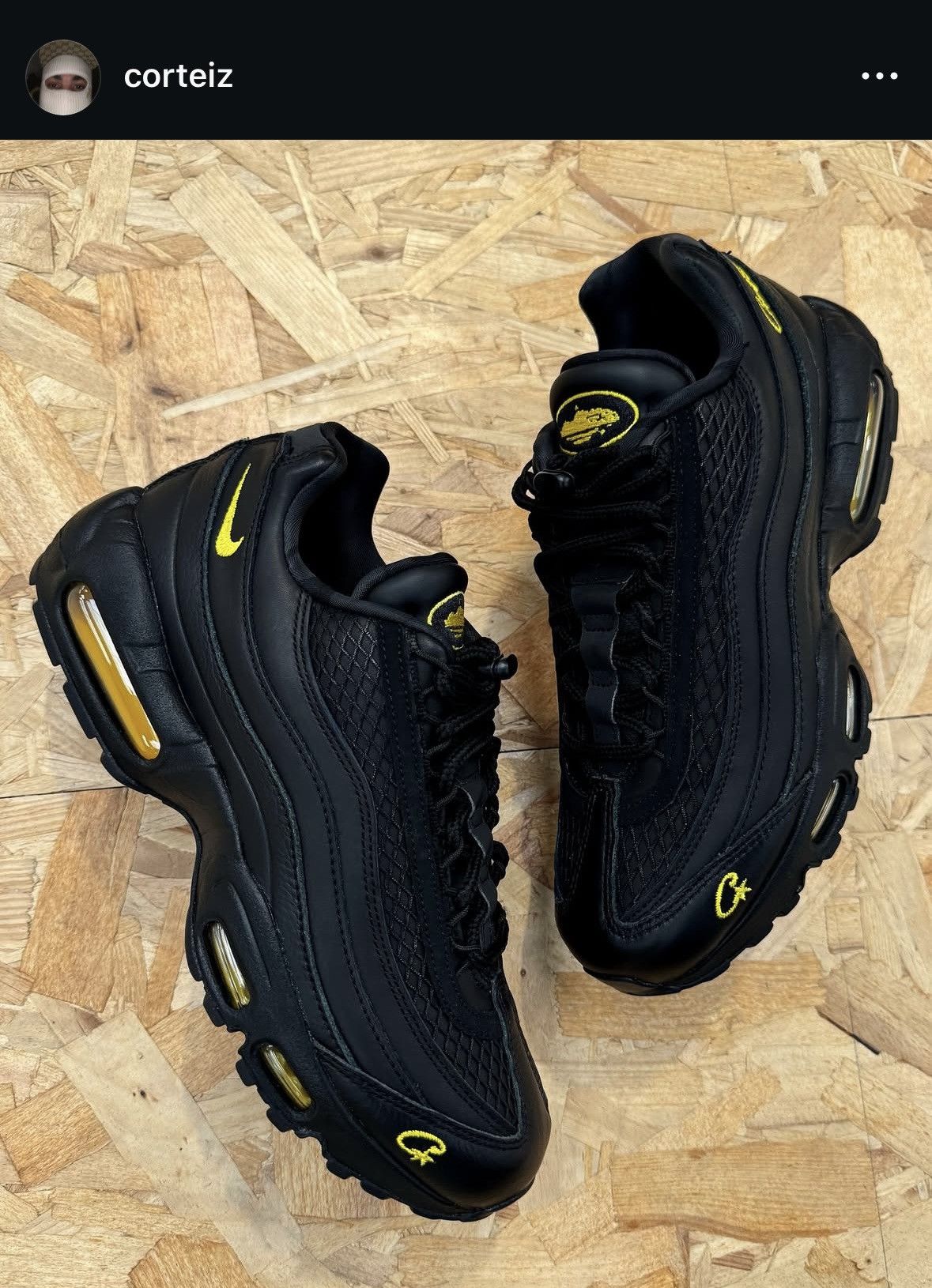 Corteiz × Nike Corteiz CRTZ X NIKE AIR MAX HONEY BLACKS - size 12 Size US 12 / EU 45 - 3 Thumbnail