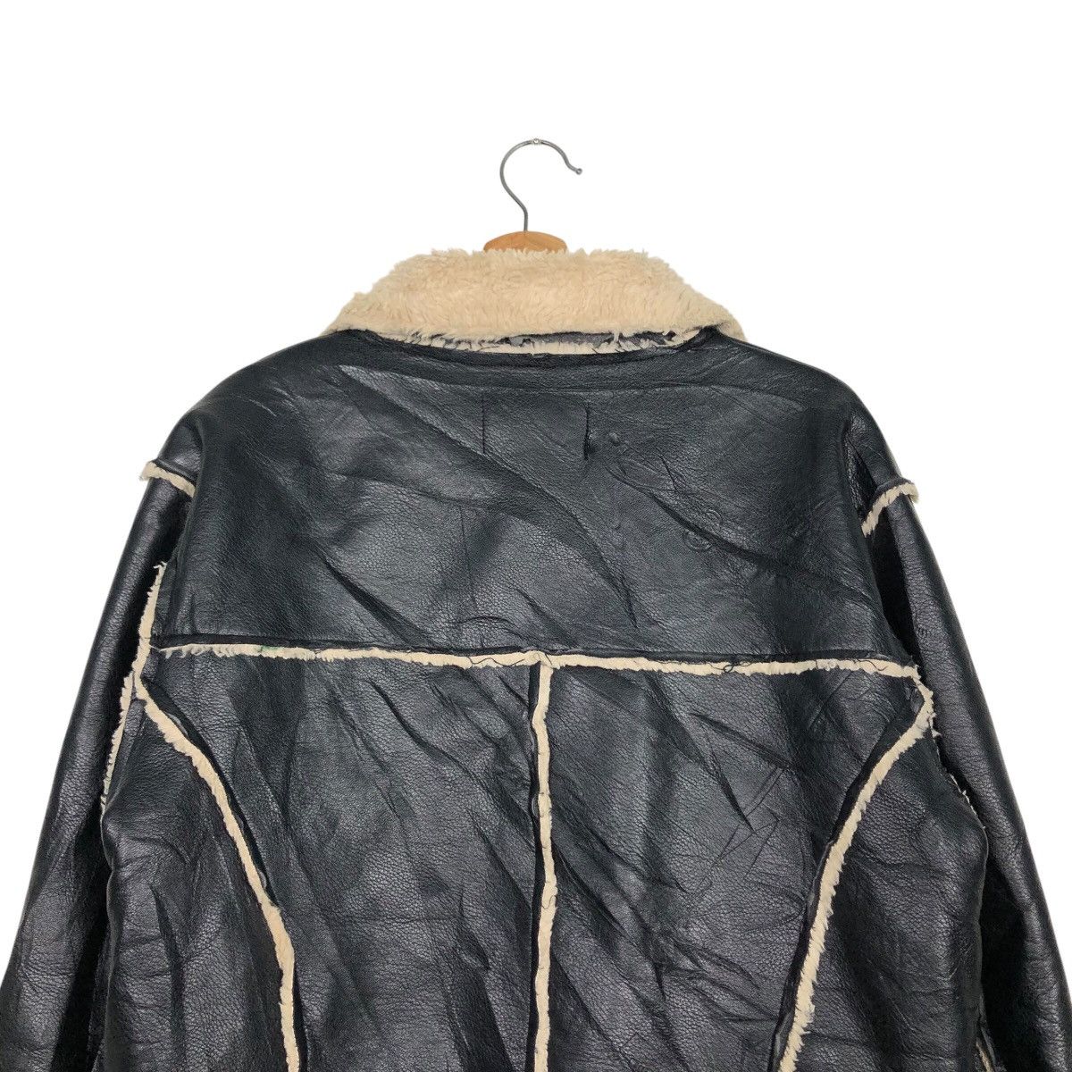 Japanese Brand 📌Vintage Leather Jacket Style Nanda Japan Issey Miyake Size US M / EU 48-50 / 2 - 10 Thumbnail