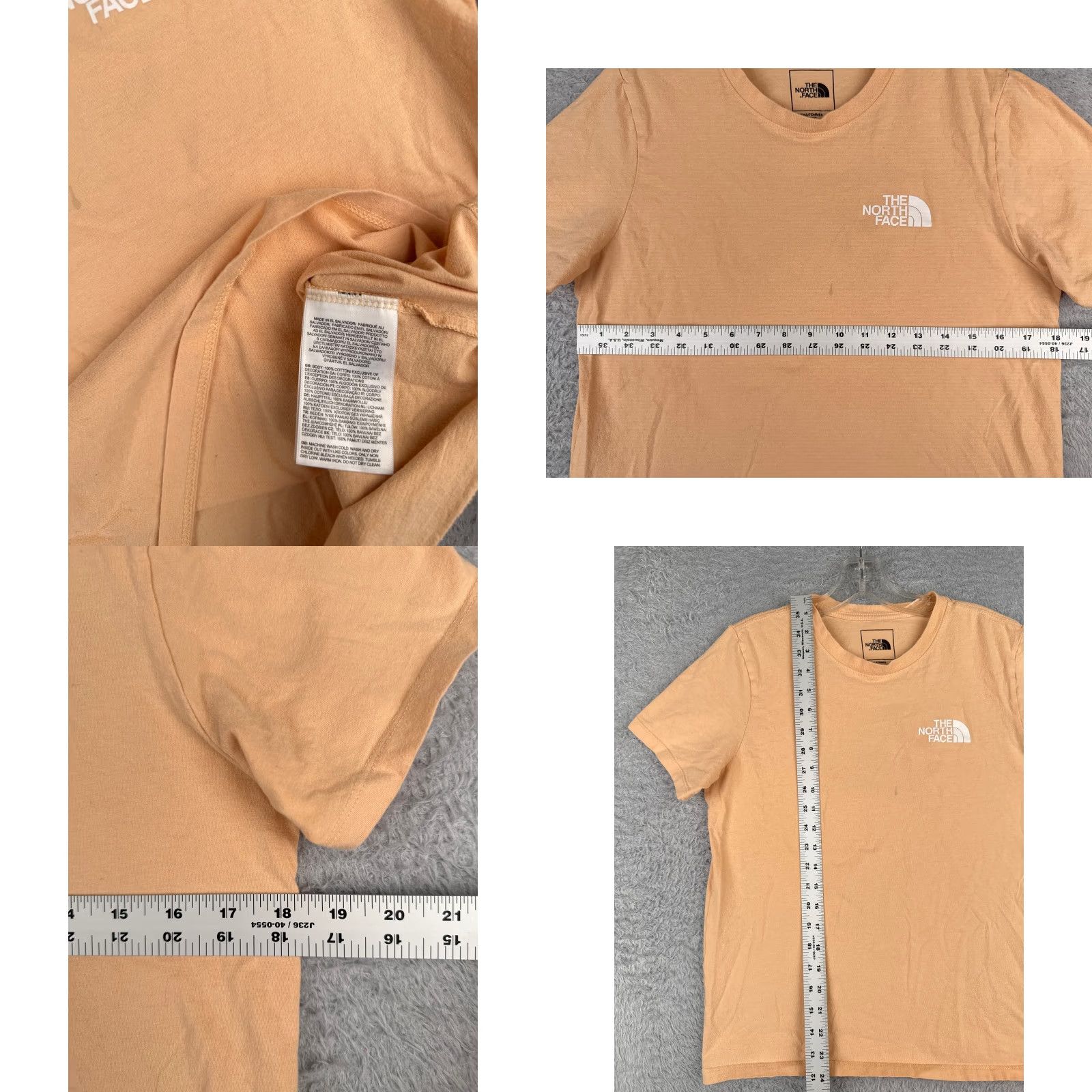 The North Face The North Face Shirt Women Medium Orange Short Sleeve Crew Neck Cotton Outdoor Size M / US 6-8 / IT 42-44 - 8 Thumbnail