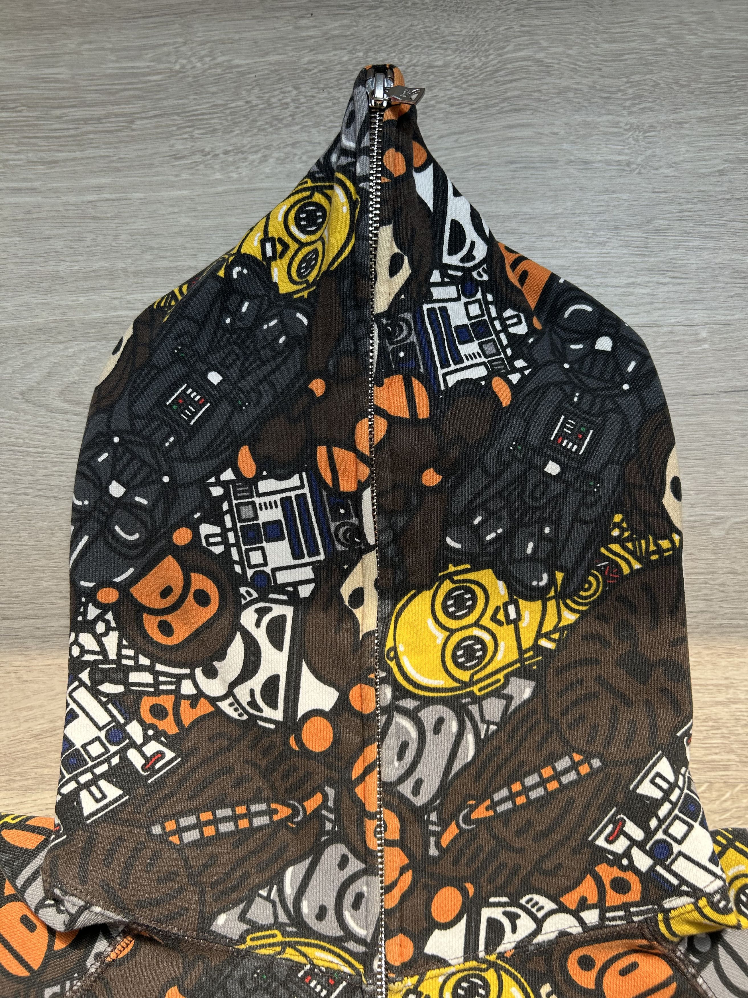 Bape A Bathing Ape x Star Wars Milo full zip hoodie [Size M] Size US M / EU 48-50 / 2 - 4 Thumbnail