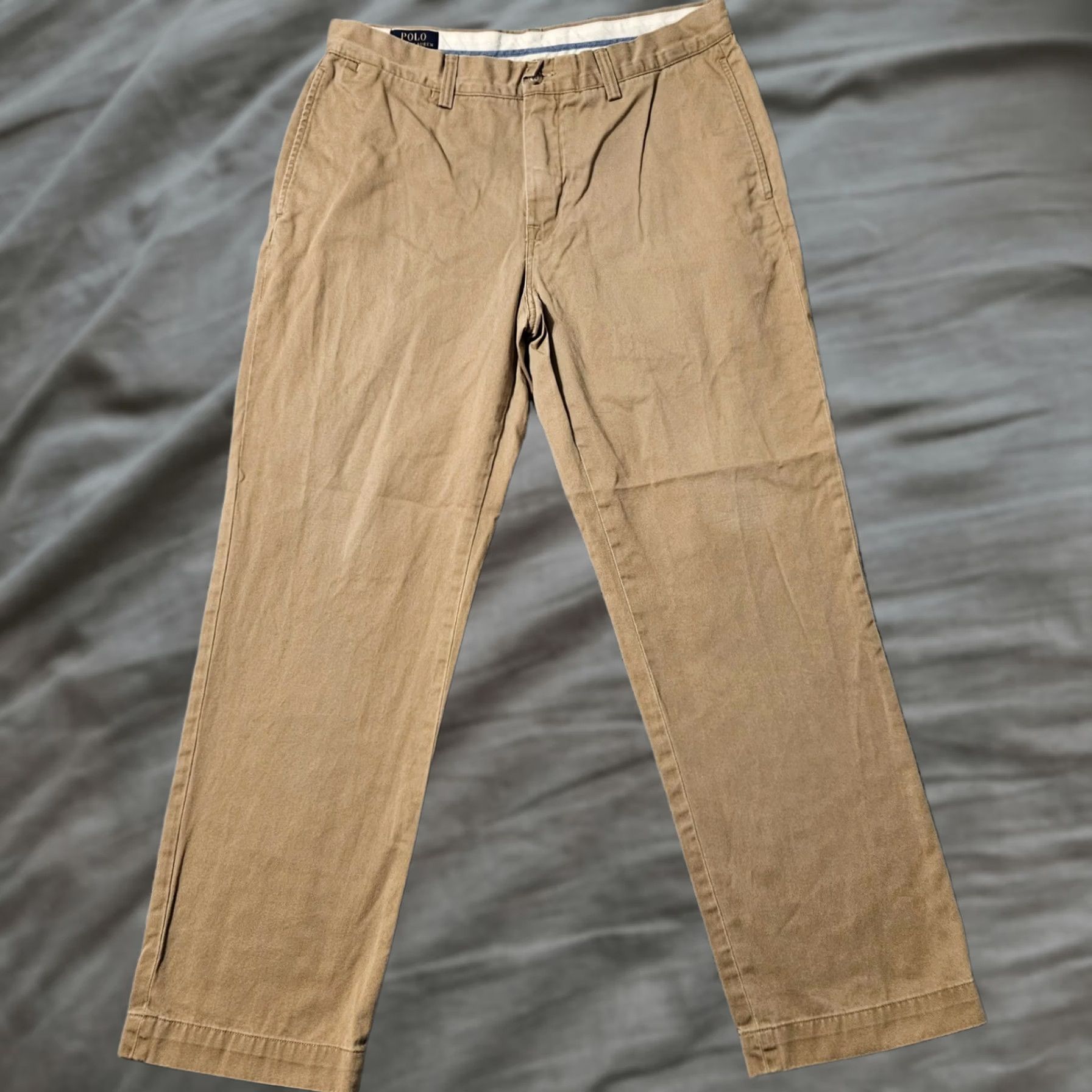 Polo Ralph Lauren Brown Chino Pants Men's 33 x 30 Work Cotton