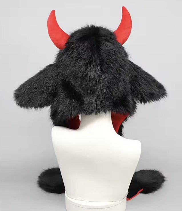 Japanese Brand Fluffy Yak Cow Ear Warm Thick Faux Fur Hat Size ONE SIZE - 3 Thumbnail