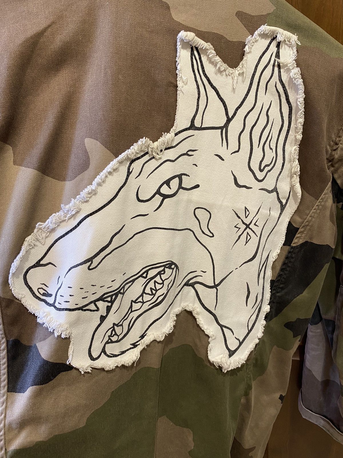 Drop Dead Drop Dead Camouflage Jacket Back Print Rare Archive Vintage Size US M / EU 48-50 / 2 - 5 Thumbnail