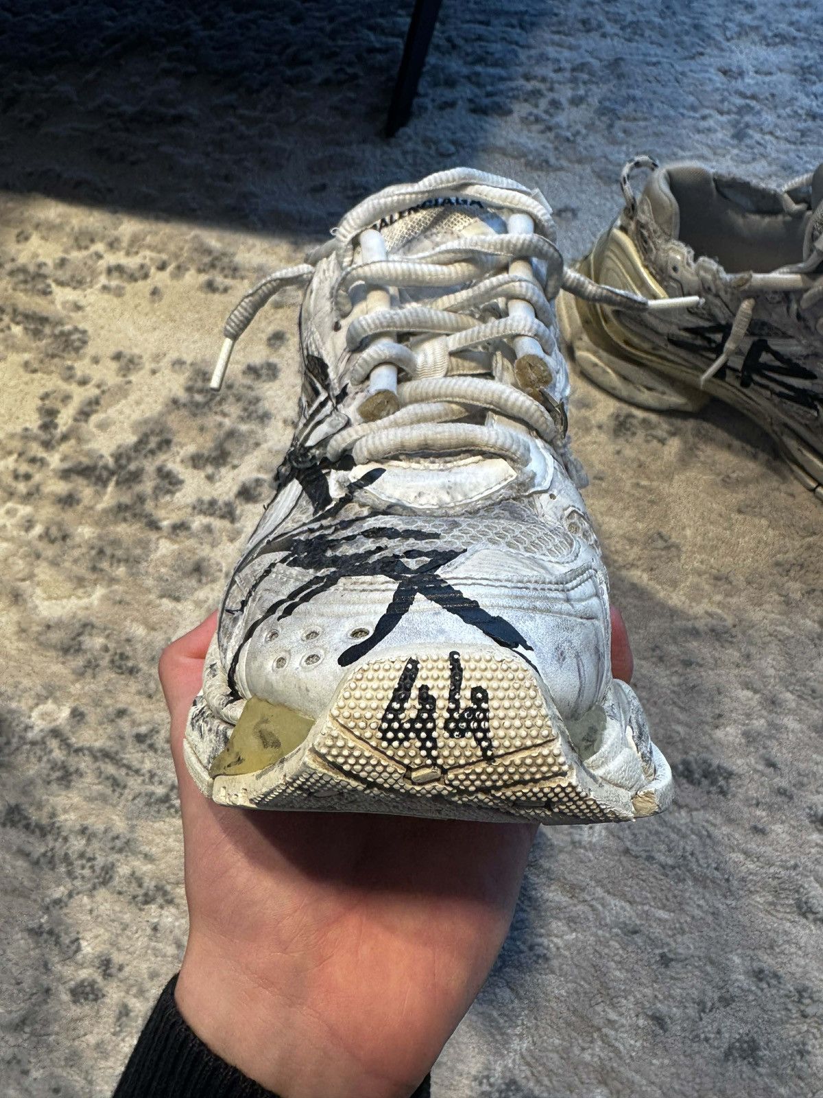 Balenciaga Balenciaga Runner Graffiti Size US 11 / EU 44 - 10 Thumbnail
