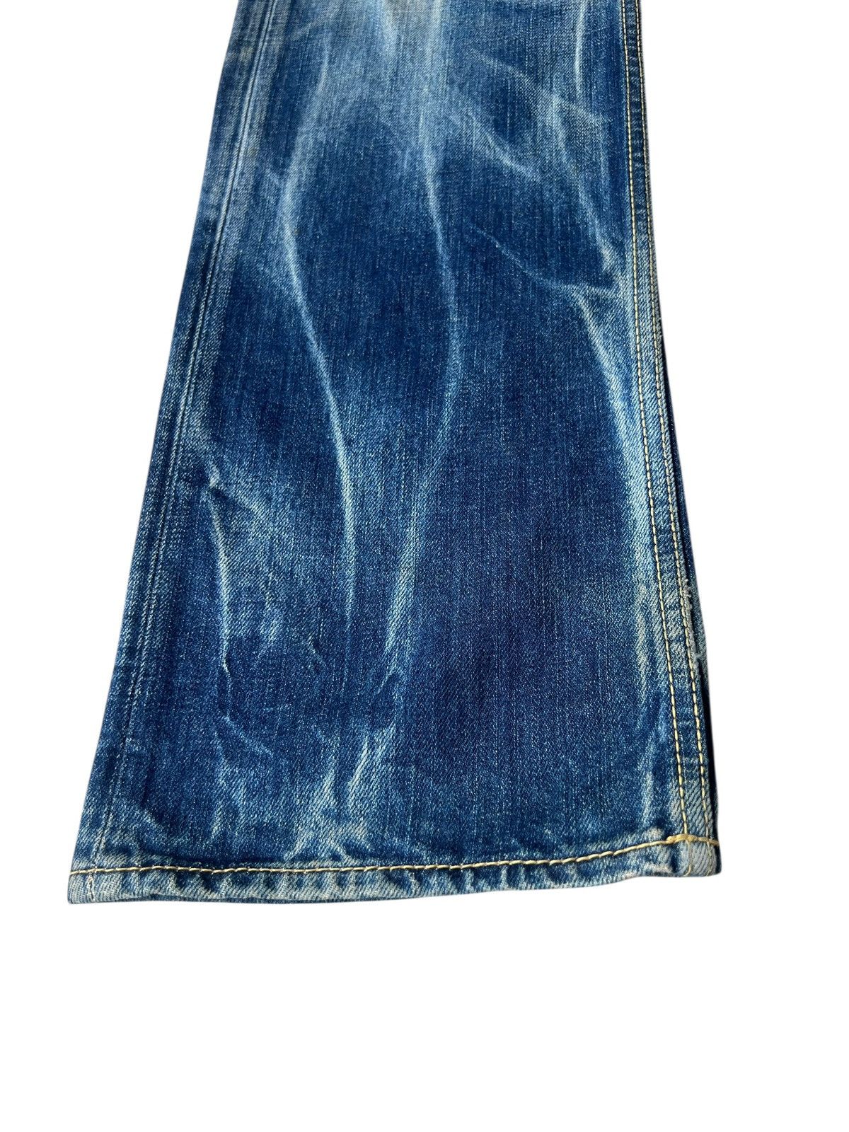 Eternal ETERNAL Japan Distressed Aging Mud Denim Jeans Size US 32 / EU 48 - 10 Thumbnail