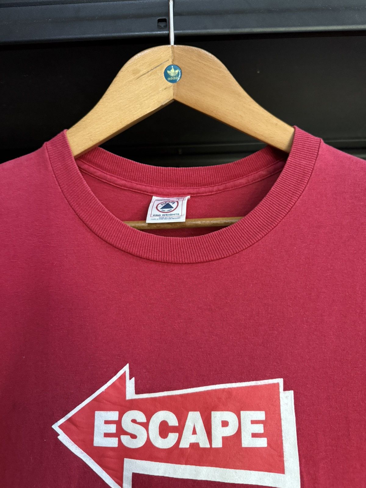 Girl Skateboards Vintage 90s ESCAPE Planet Online Faded Tee Size US L / EU 52-54 / 3 - 4 Thumbnail
