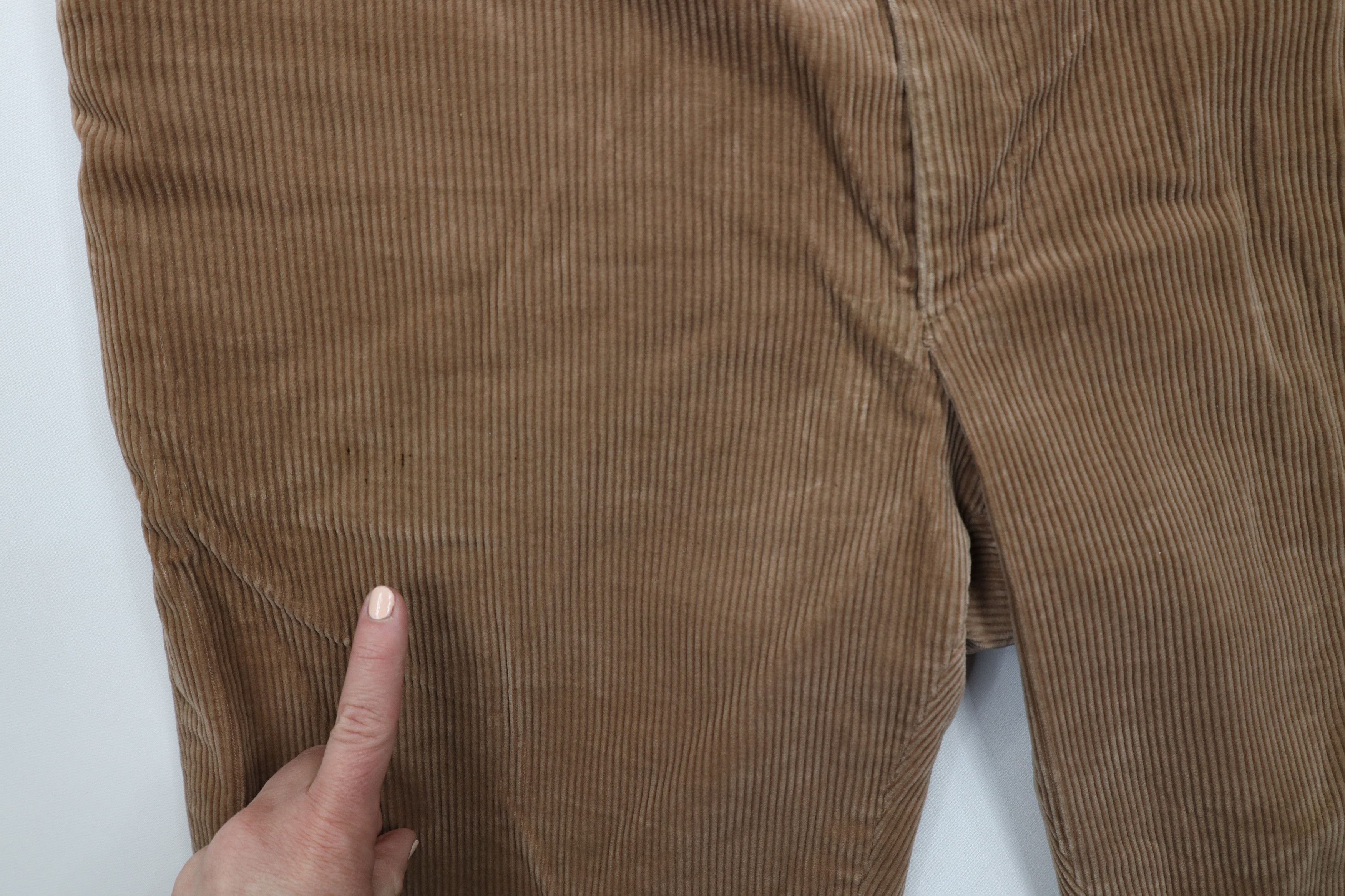 Vintage Vintage 90s Streetwear Flared Wide Leg Corduroy Chino Pants Size US 38 / EU 54 - 7 Thumbnail