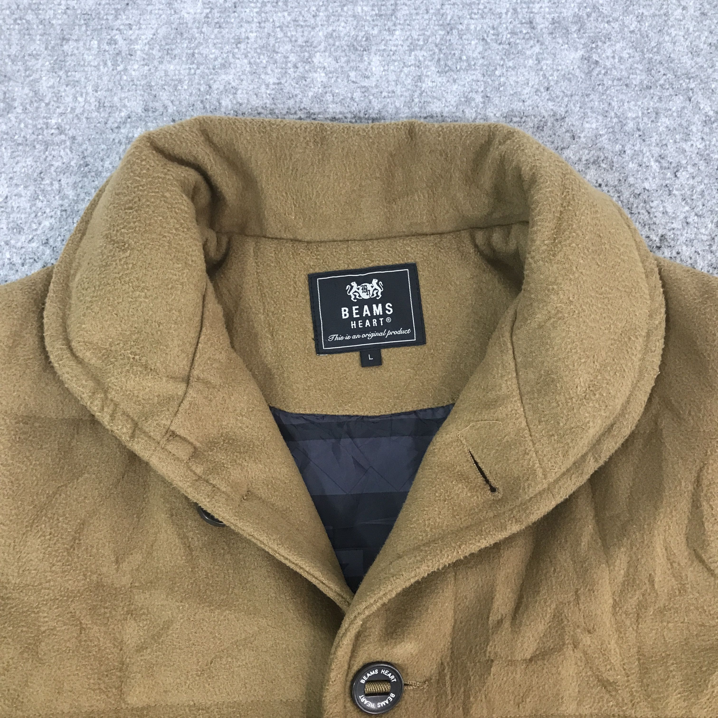 Beams Japan beams heart Wool Vest jacket Size US L / EU 52-54 / 3 - 8 Thumbnail