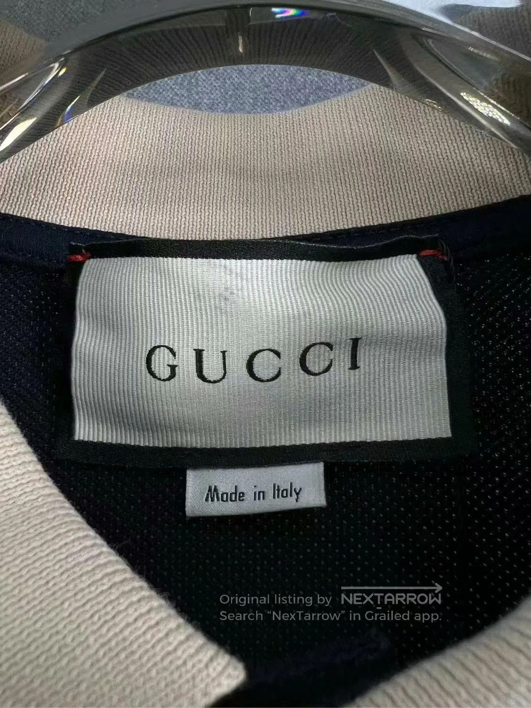 Gucci gucci short sleeve polo with arm logo. Size US S / EU 44-46 / 1 - 3 Thumbnail