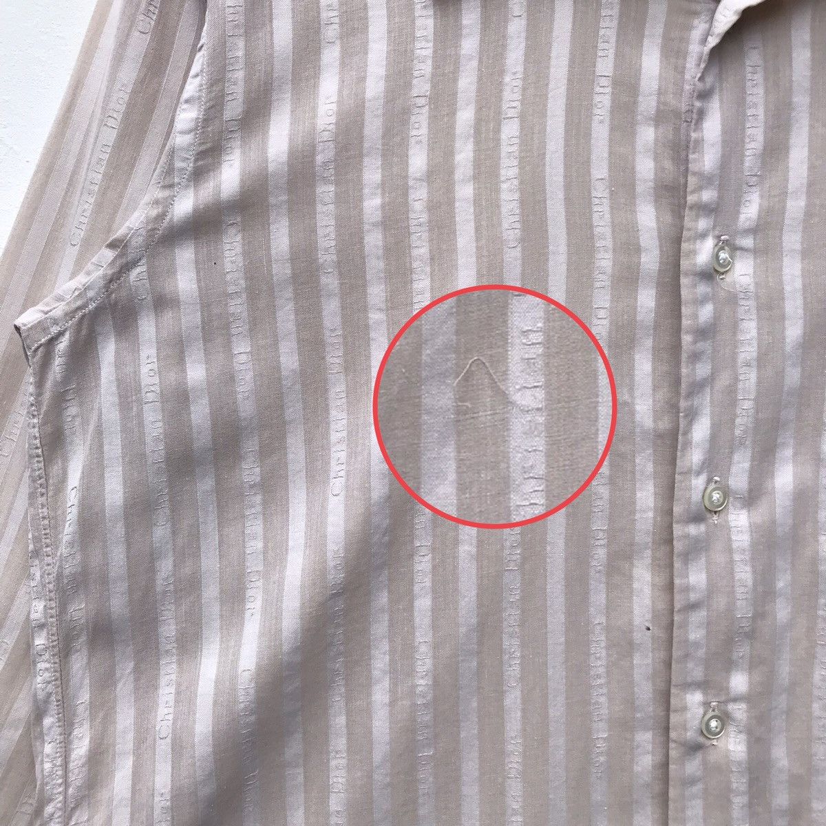 Christian Dior Monsieur Vintage Christian Dior Shirt Spellout Christian Dior Size US S / EU 44-46 / 1 - 12 Thumbnail
