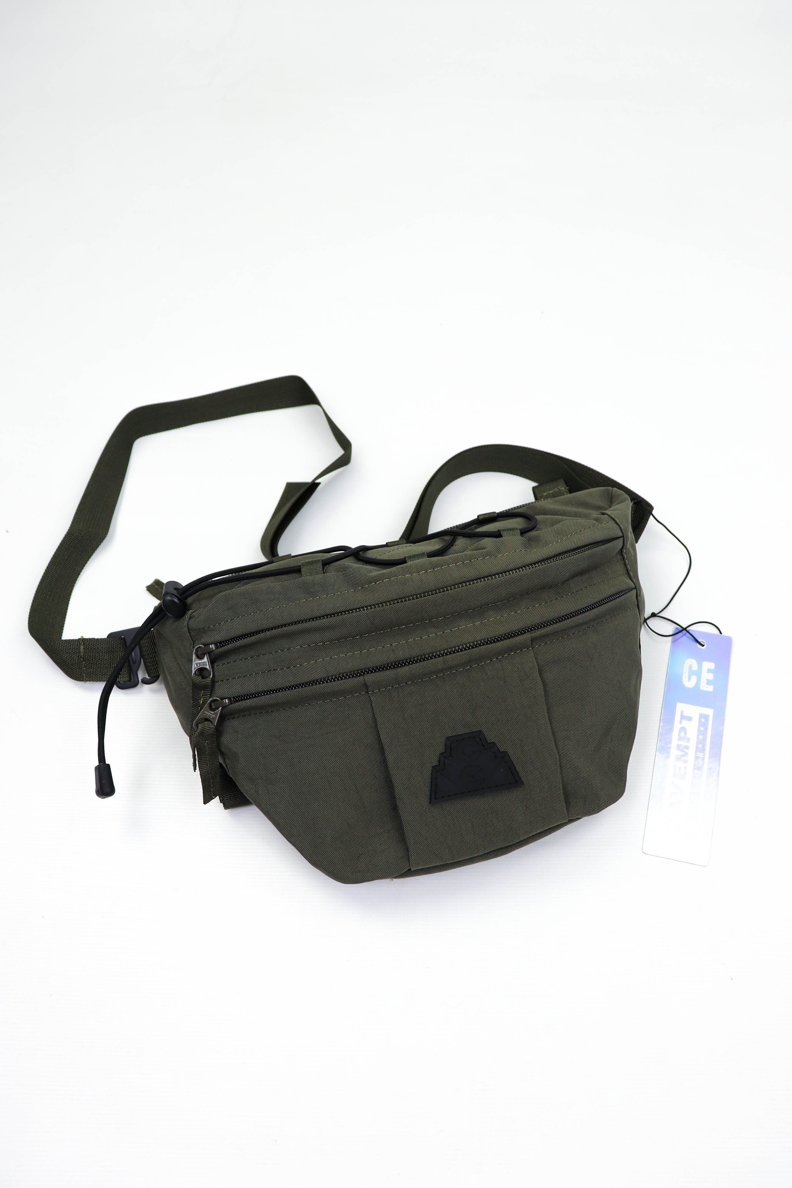 Cav Empt × Japanese Brand Cav Empt Made in Japan CES24G12 Khaki Nylon Action Waist Bag Size ONE SIZE - 1 Thumbnail