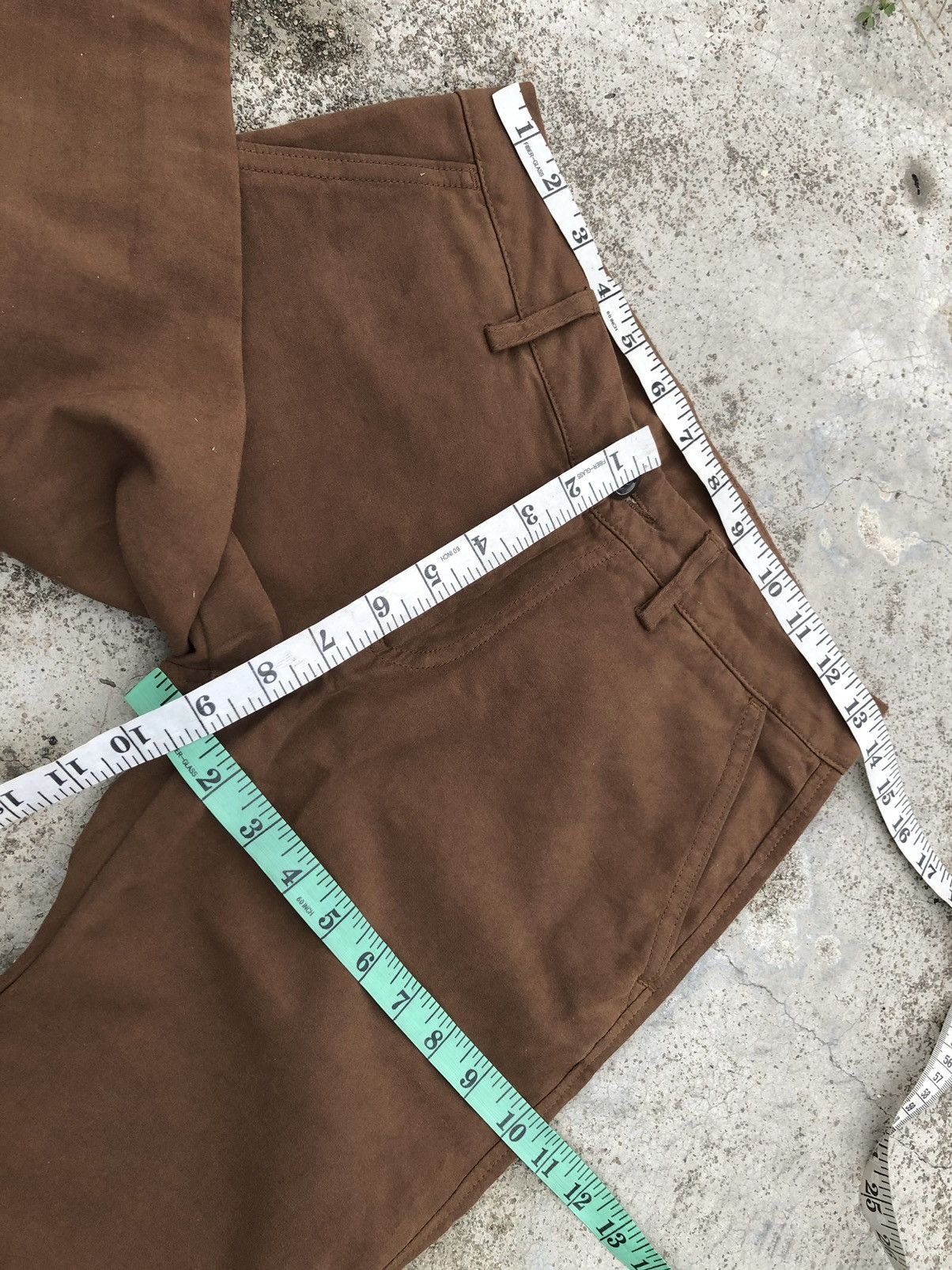 Japanese Brand FLARED ET BOITE PANT BY BLUEWAY JAPAN Size 27" / US 4 / IT 40 - 6 Thumbnail