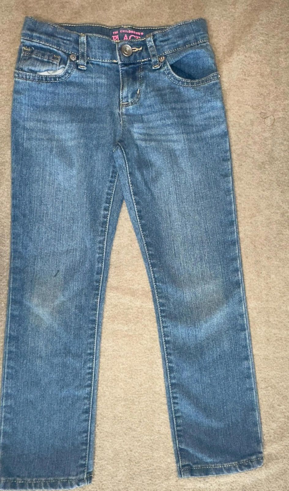 Designer 2 Pair -The Children’s Place Girls Skinny Jeans (Size 6) Size 24" / US 00 / IT 34 - 5 Thumbnail