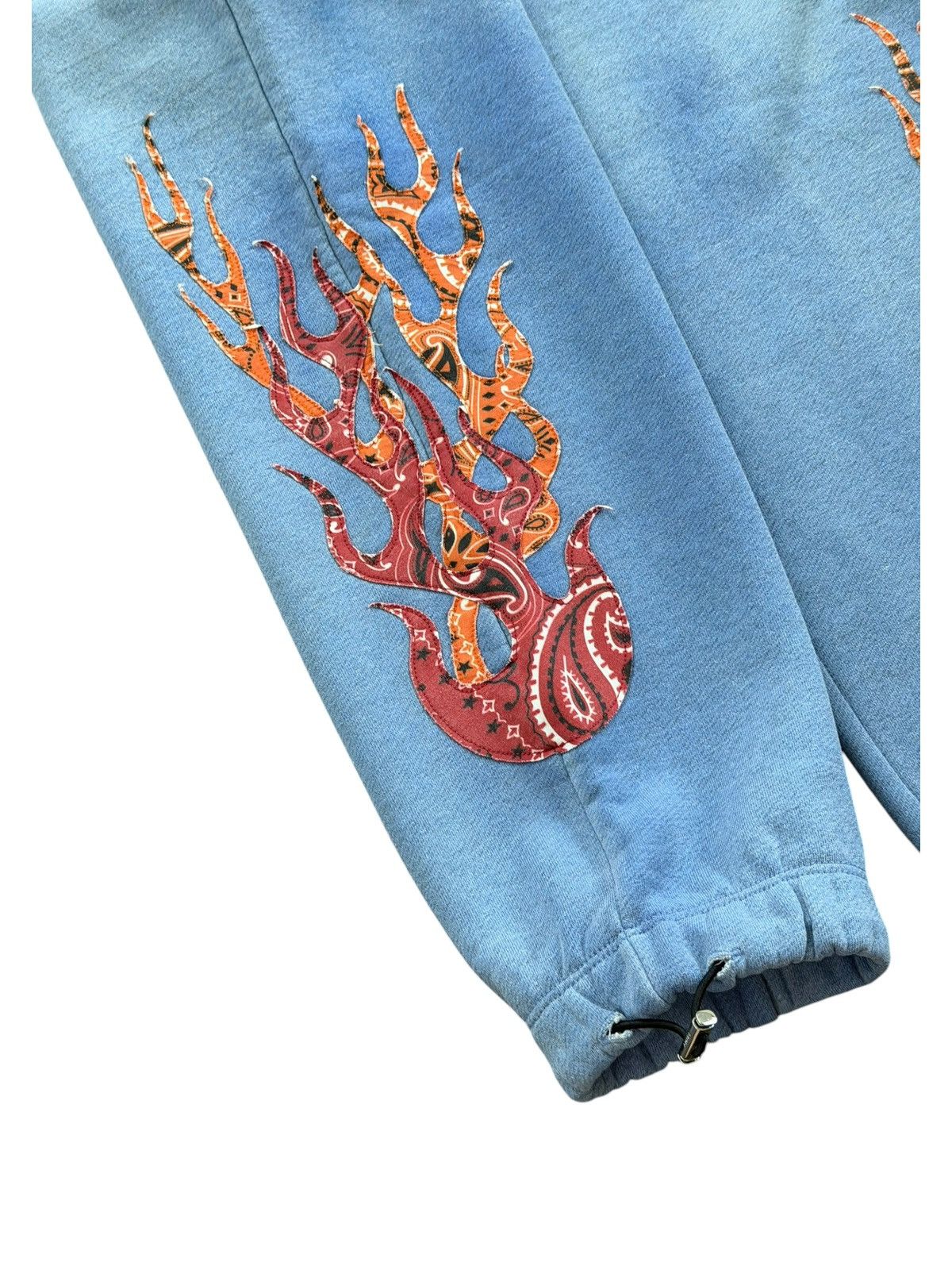Amiri Amiri TGCW Flame Patch Sweatpants Size US 36 / EU 52 - 4 Thumbnail